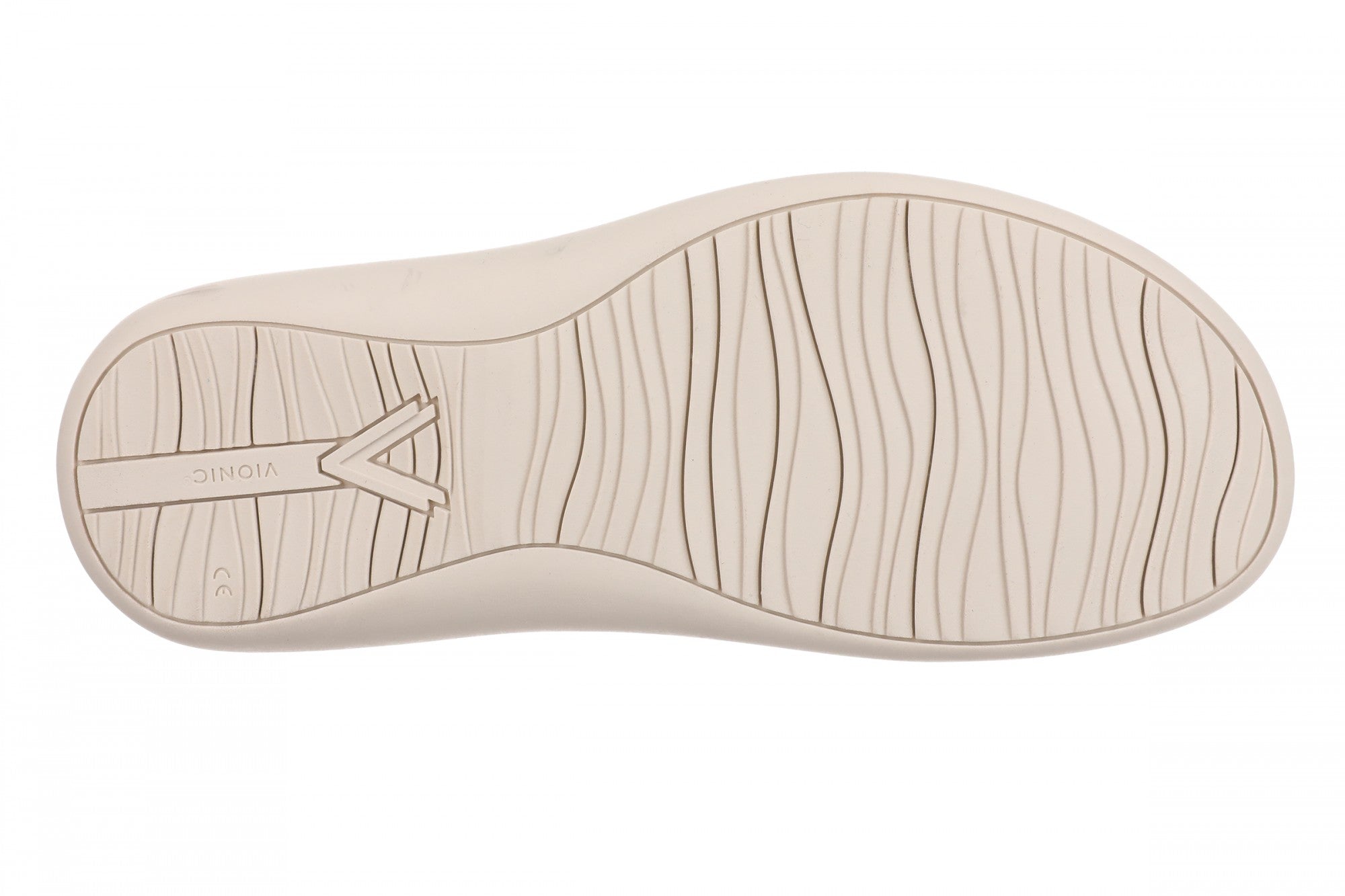 Vionic Harmony Rx Women's T-Strap Recovery Sandal - Cream - Bottom