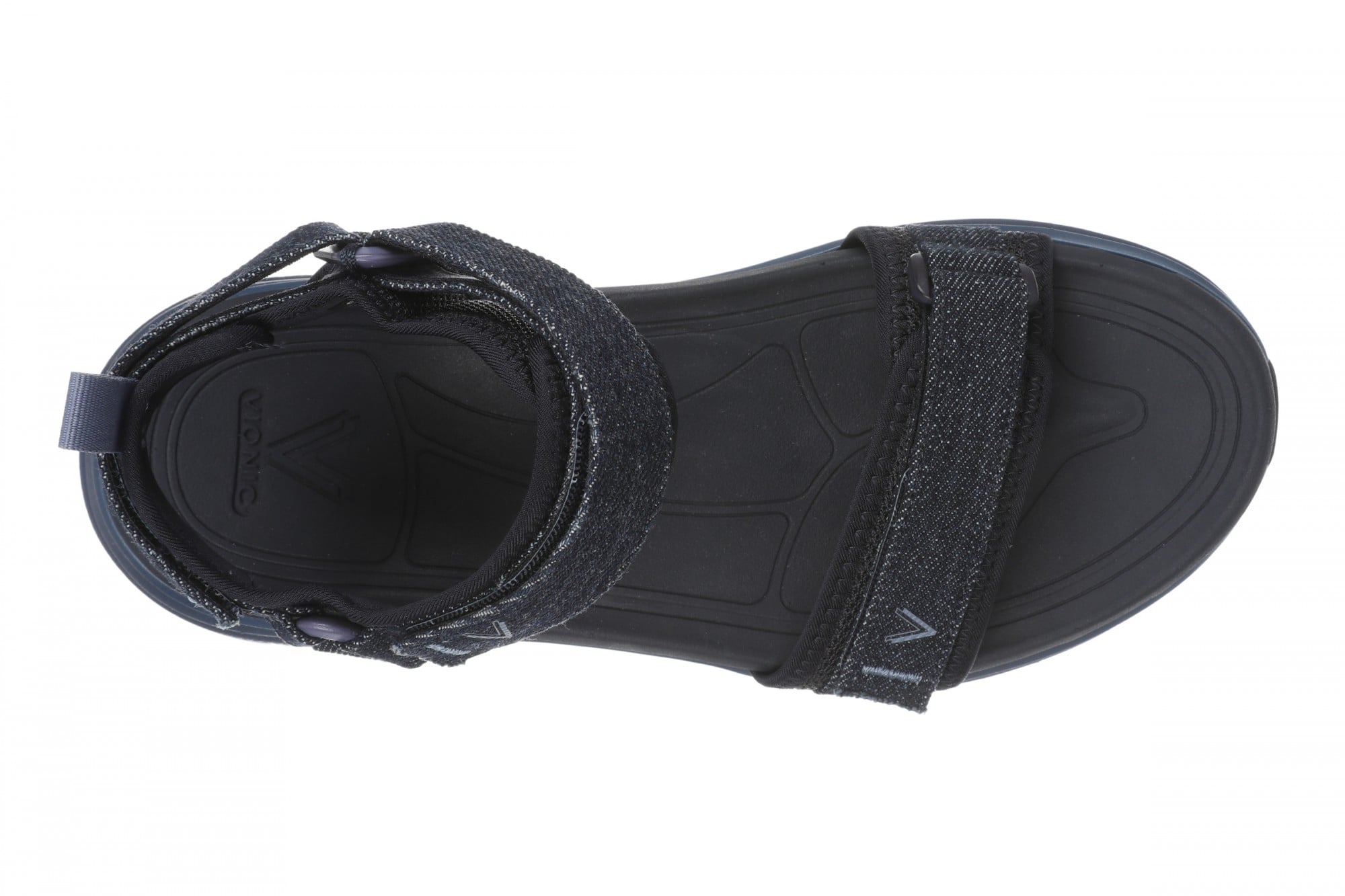 Vionic Walk Max Wanderer Women's Supportive Comfort Sandal - Dark Denim - Top