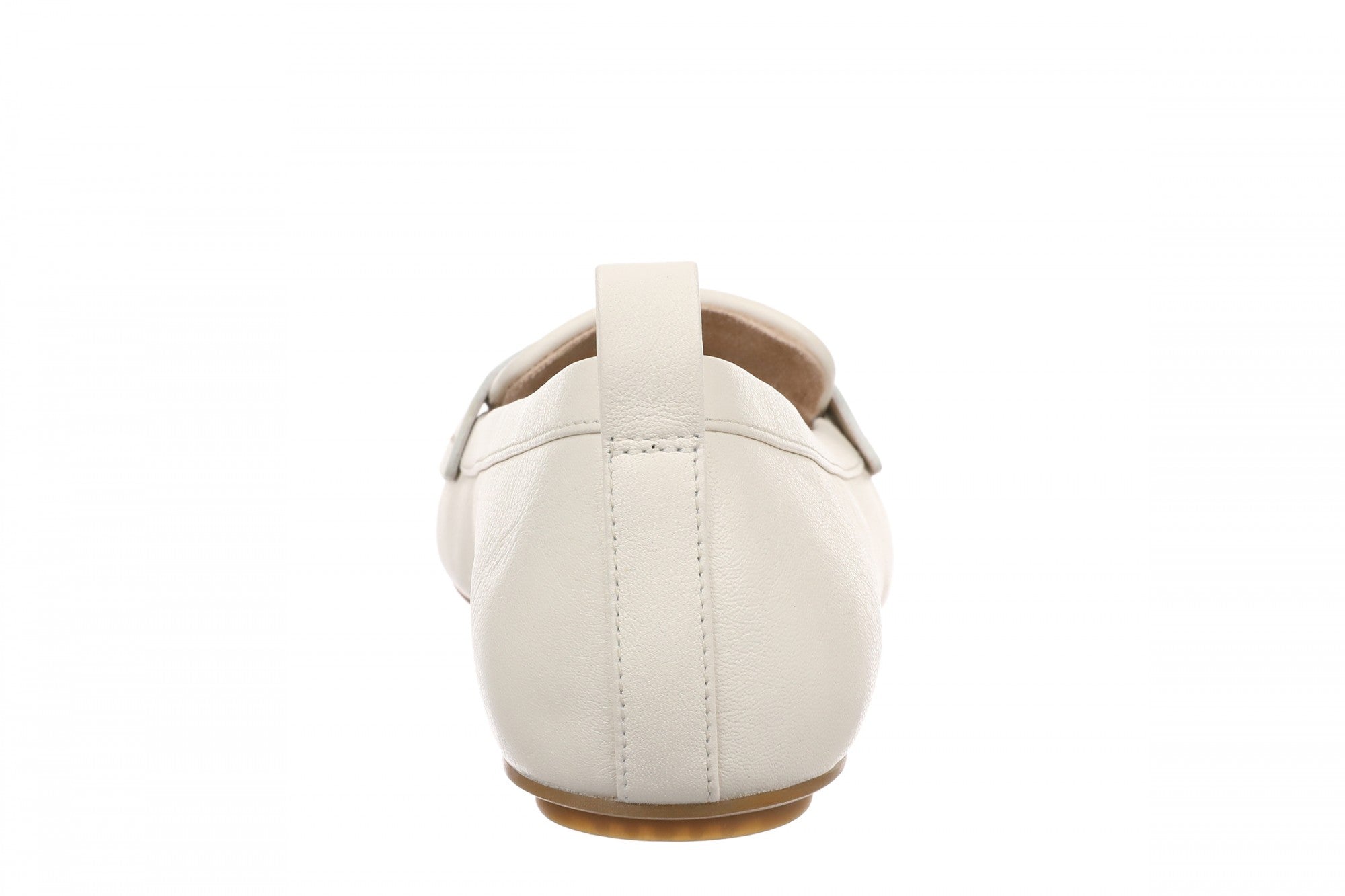 Vionic Tessa womens Slip On/Loafer/Moc Shoe - Ivory - Back