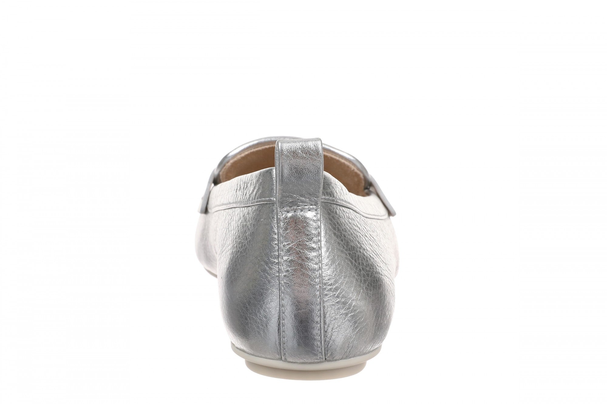 Vionic Tessa womens Slip On/Loafer/Moc Shoe - Silver - Back