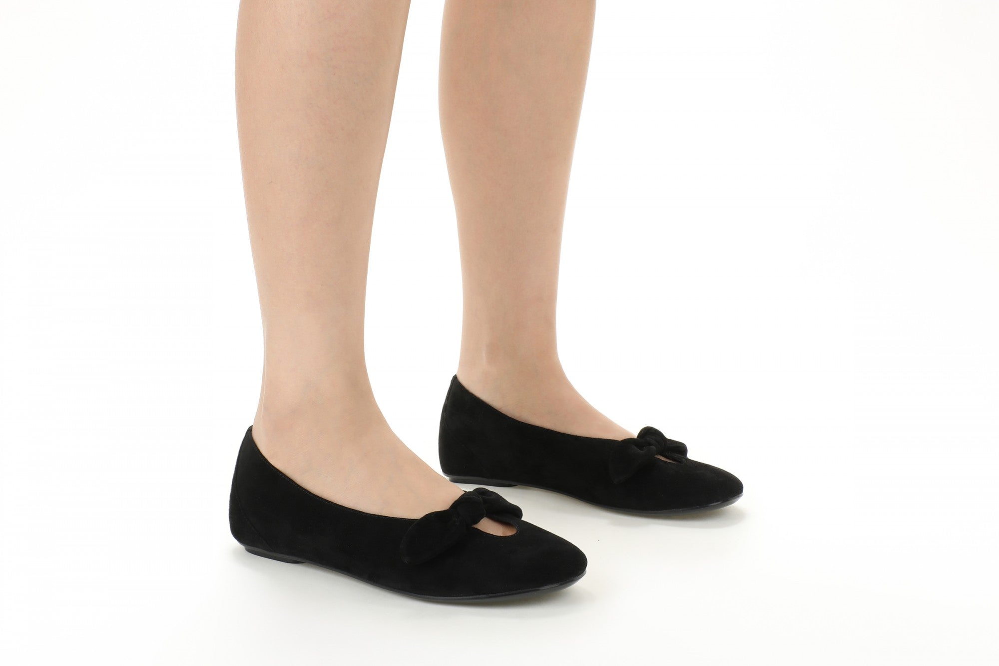 Vionic Tilly Women's Comfort Ballet Skimmer Shoe - Black - Lifestyle