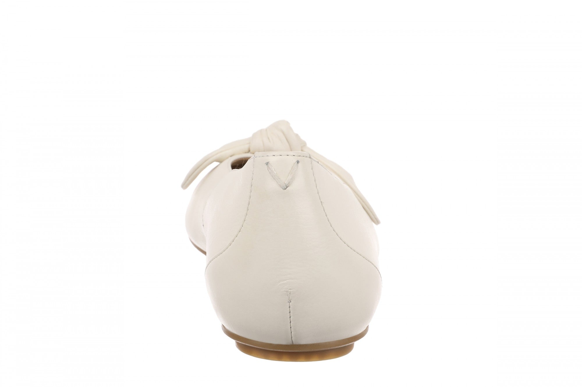 Vionic Tilly Women's Comfort Ballet Skimmer Shoe - Ivory - Back