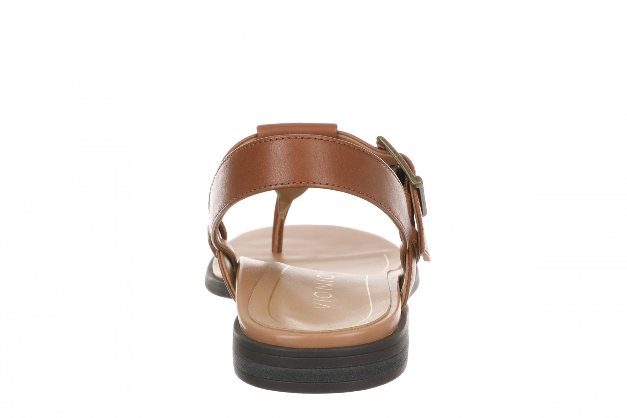 Vionic Cora Women's Adjustable Strap Thong Sandal - Tan - Back