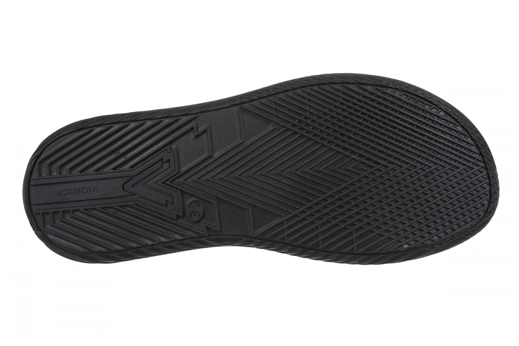 Vionic Solana Women's Adjustable Slide Platform Sandal - Black - Bottom