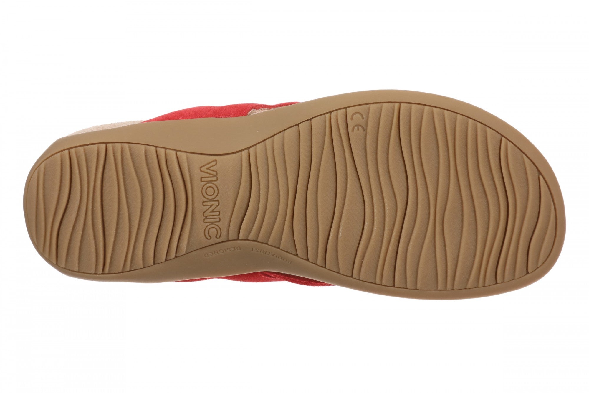 Vionic Bella Braid Women's Thong Orthotic Arch Support Sandal - Fruit Punch - Bottom