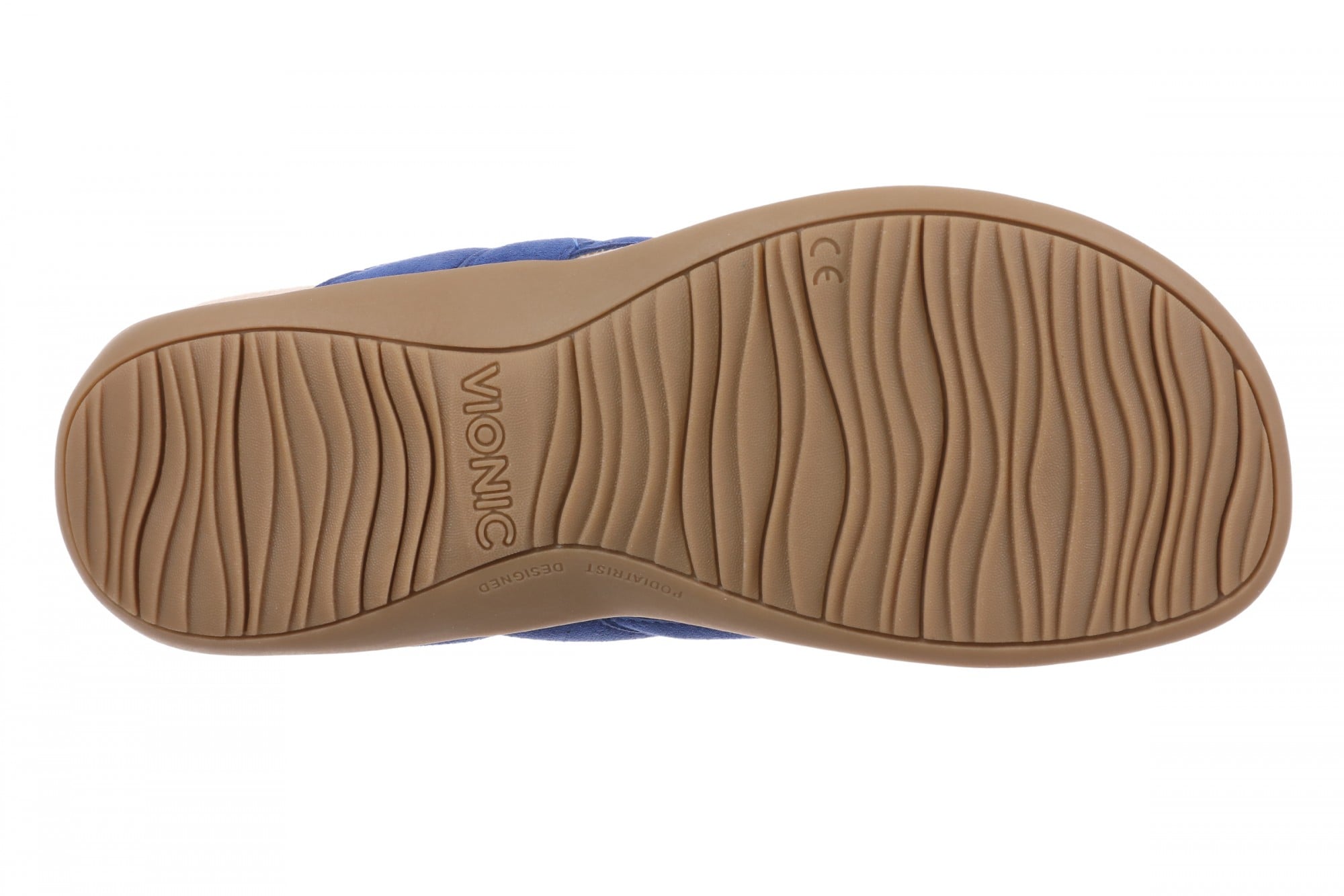 Vionic Bella Braid Women's Supportive Sandal - Mazarine Blue - Bottom