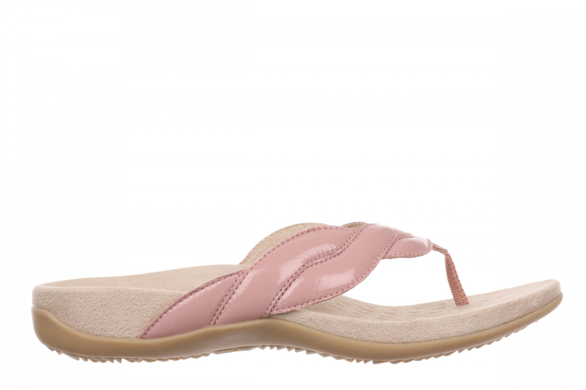 Vionic Bella Braid Women's Supportive Sandal - Rosewood - Side