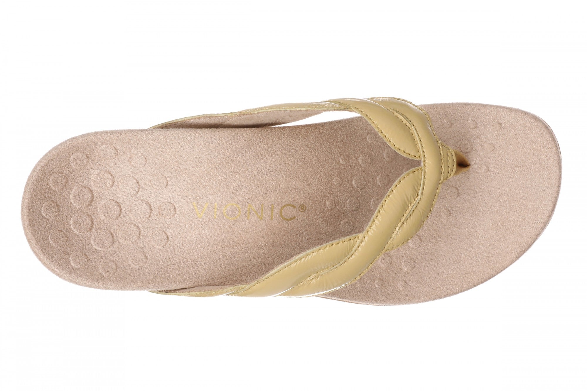 Vionic Bella Braid Women's Supportive Sandal - Cornhusk - Top