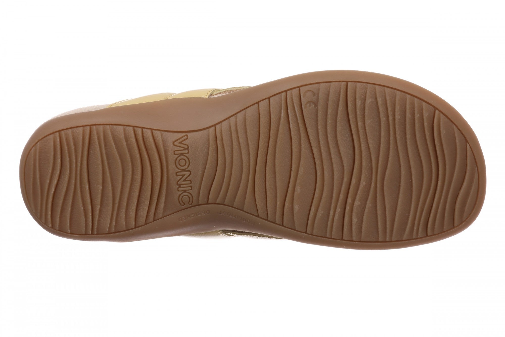 Vionic Bella Braid Women's Supportive Sandal - Cornhusk - Bottom