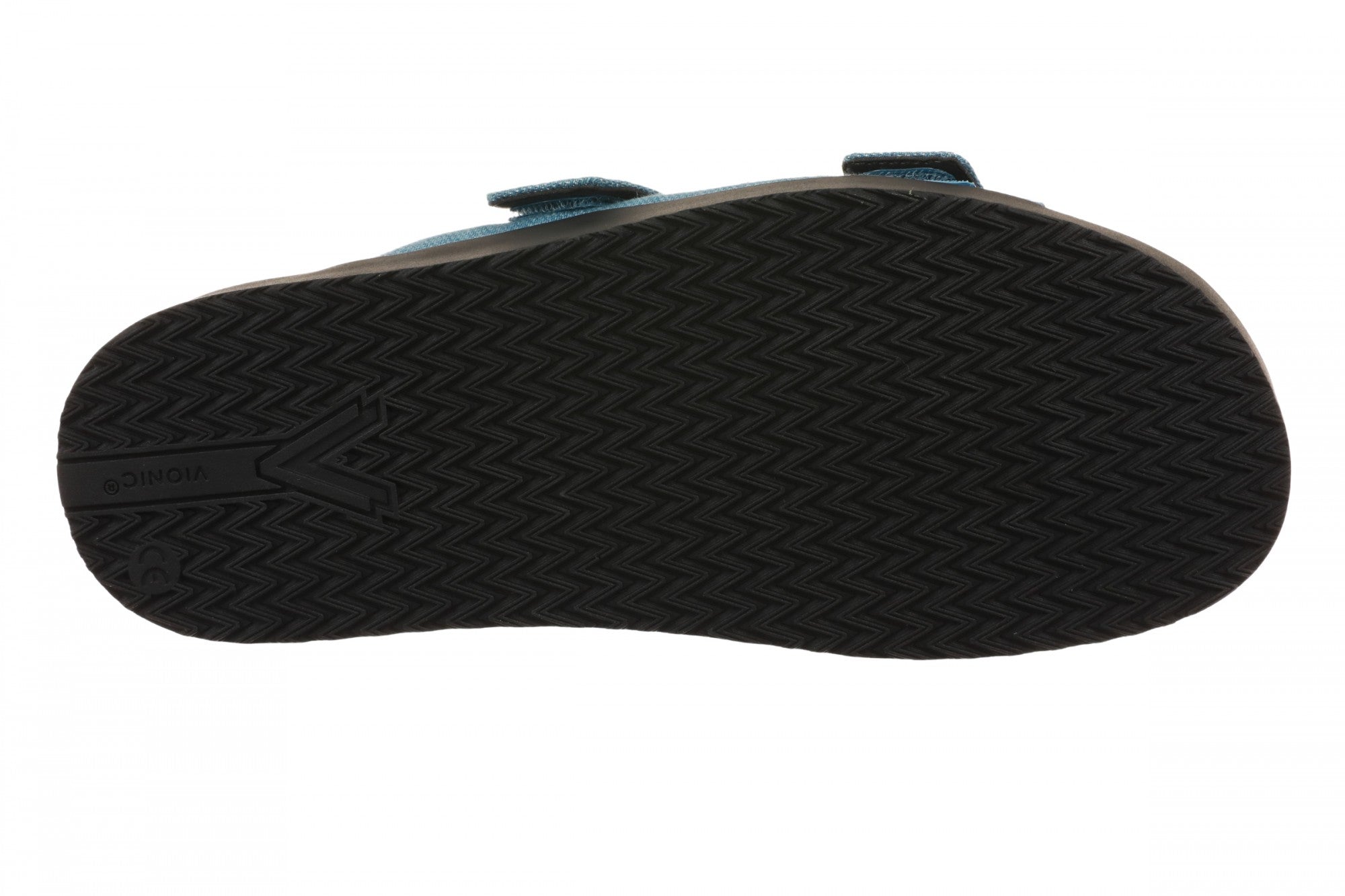 Vionic Riviera Women's Comfort Slide Sandal - Medium Denim - Bottom