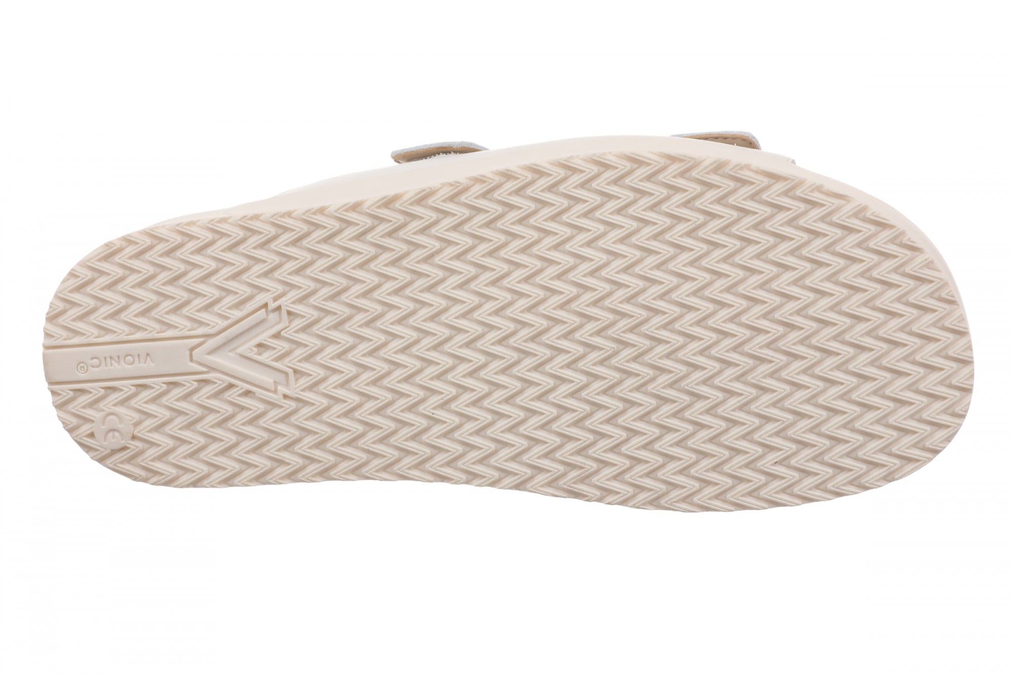 Vionic Riviera Women's Orthotic Comfort Slide Sandals - Sea Salt - Bottom