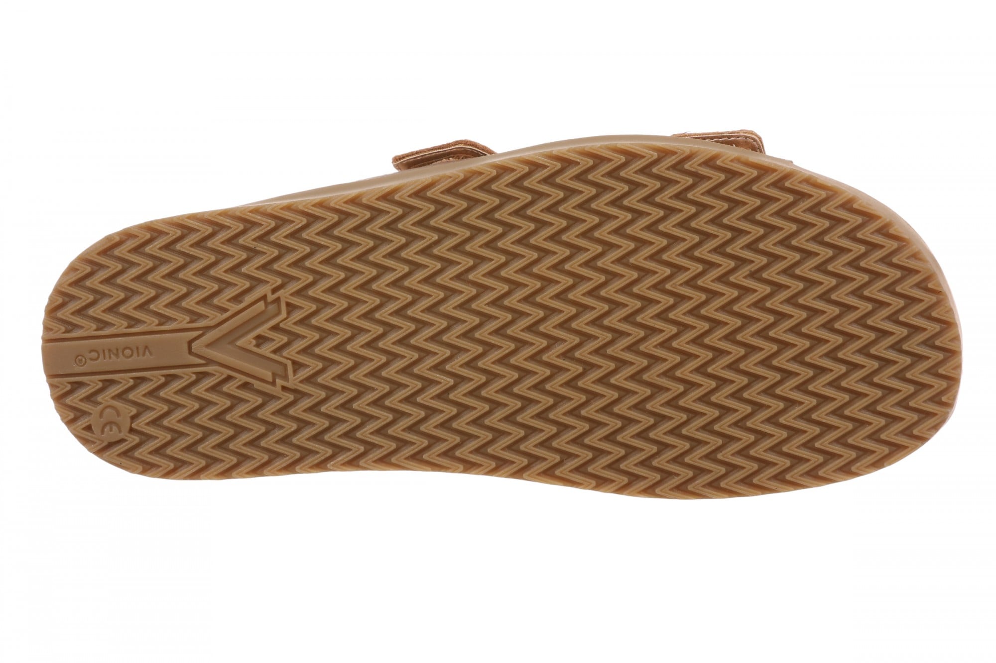 Vionic Riviera Women's Orthotic Comfort Slide Sandals - Bronze - Bottom