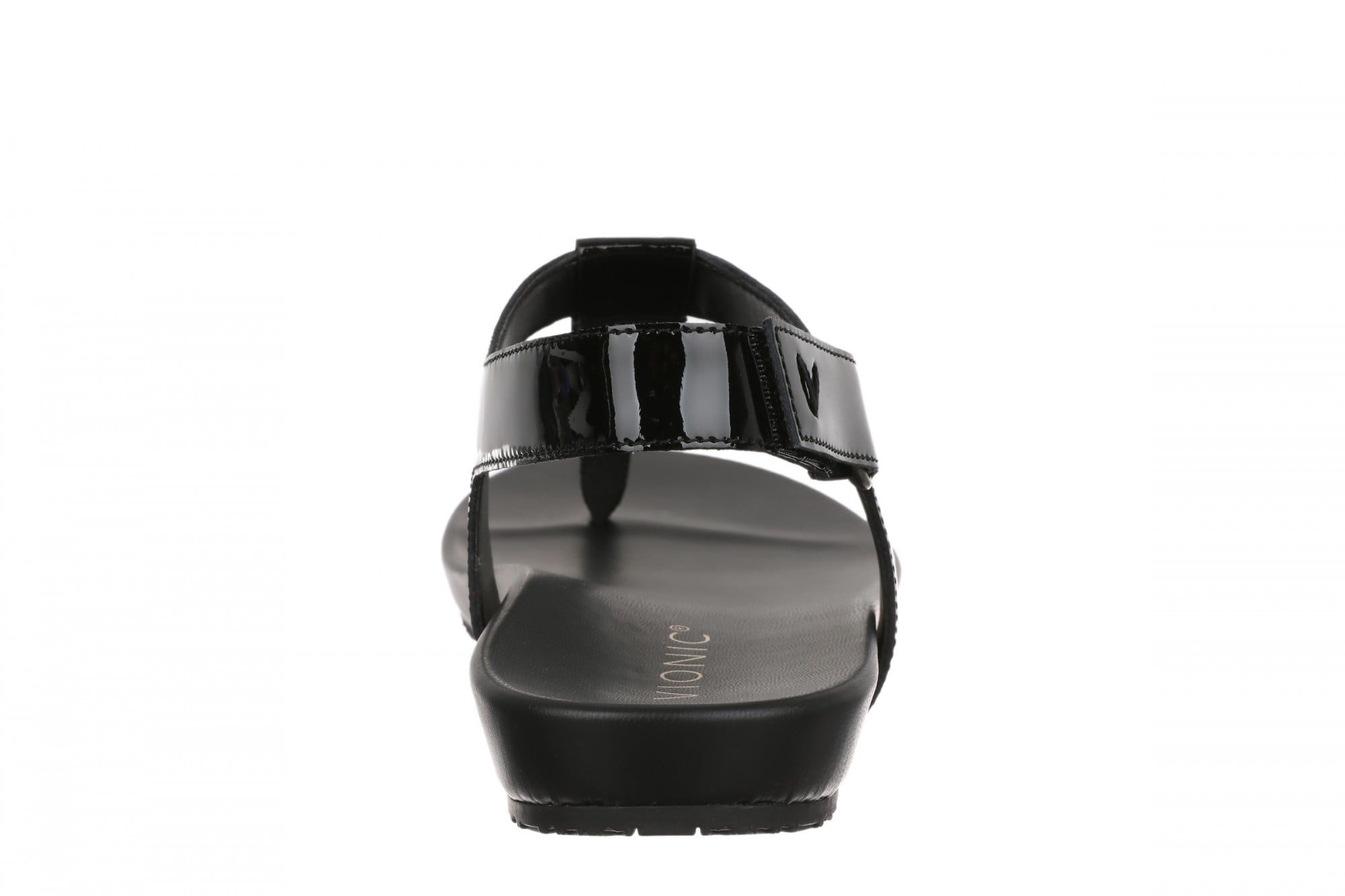 Vionic Palisades Women's Arch Support T-Strap Sandal - Black - Back