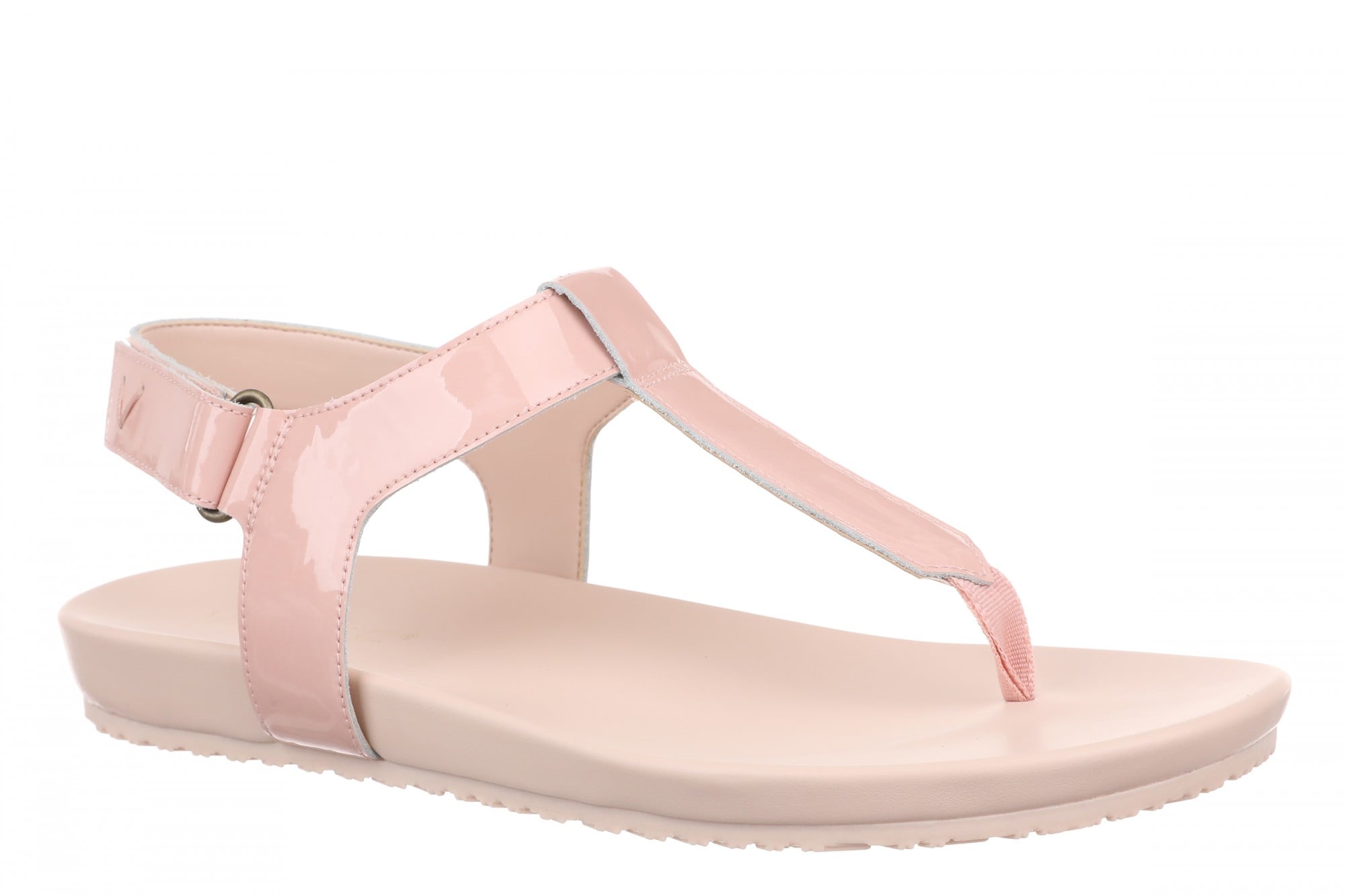 Vionic Palisades Women's Arch Support T-Strap Sandal - Smokey Rose - Angle main