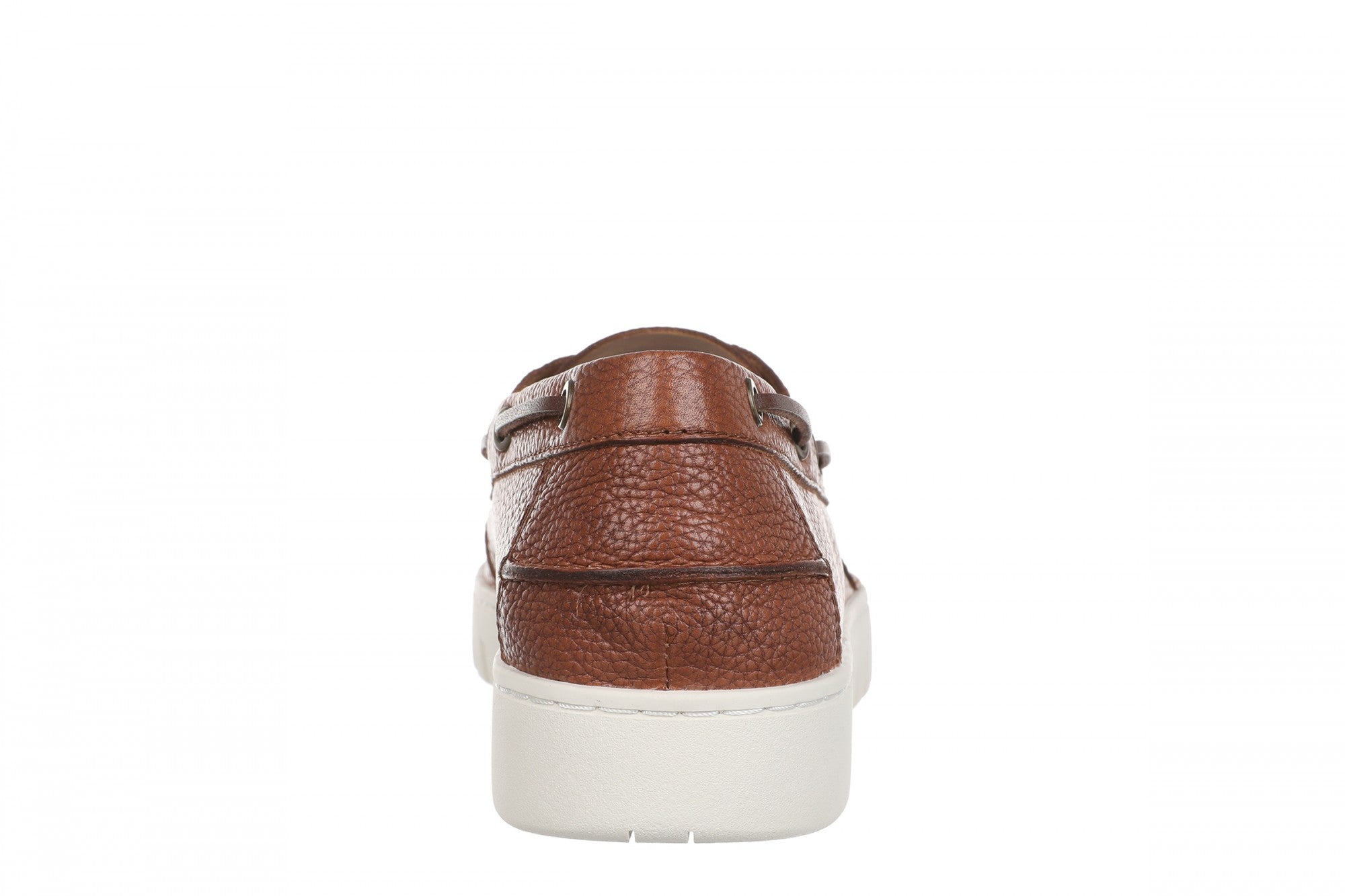 Vionic Uptown Boat Men's Slip On Loafer Comfort Shoe - Tan - Back