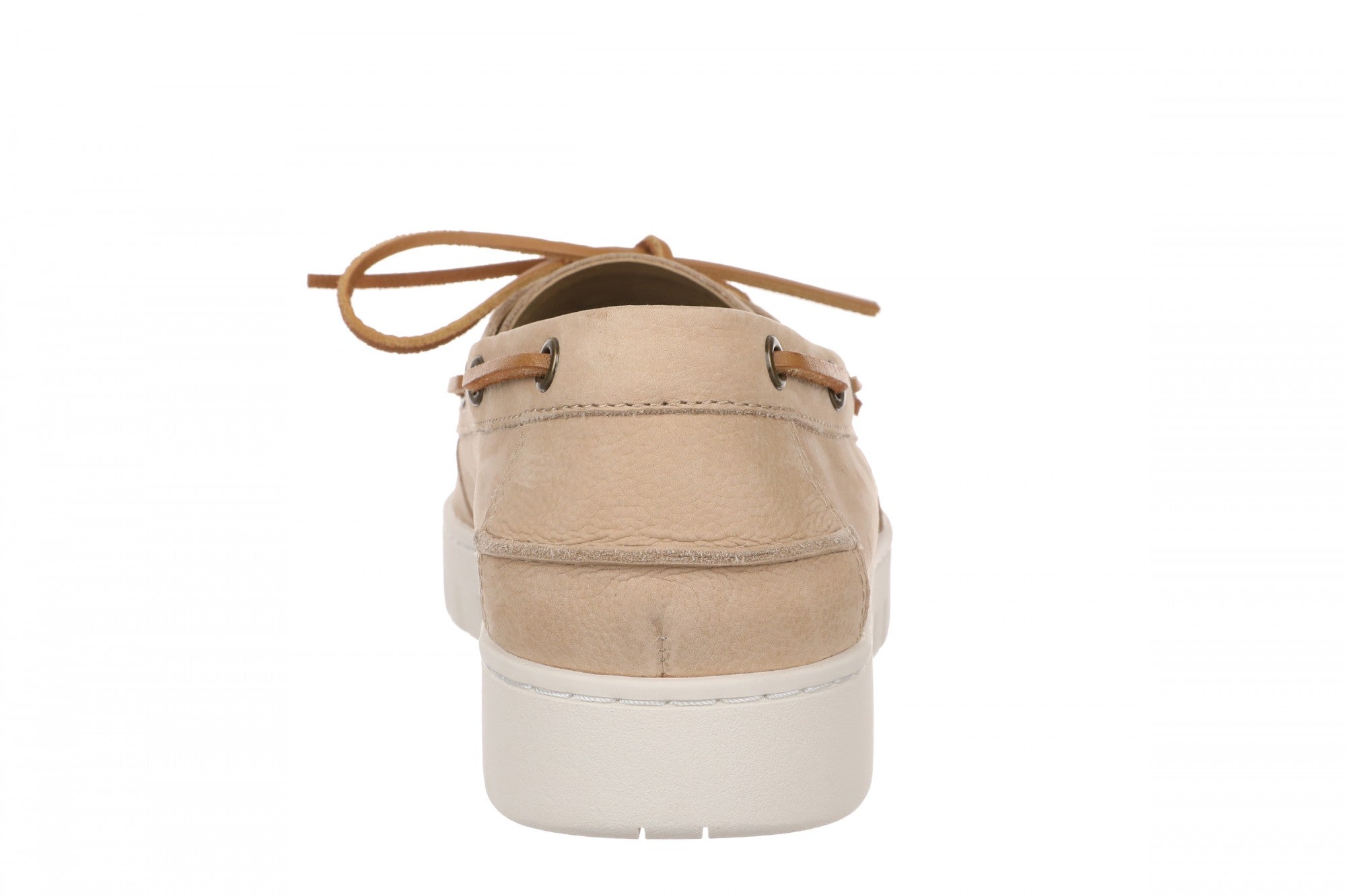 Vionic Uptown Boat Men's Slip On Loafer Comfort Shoe - Sand - Back