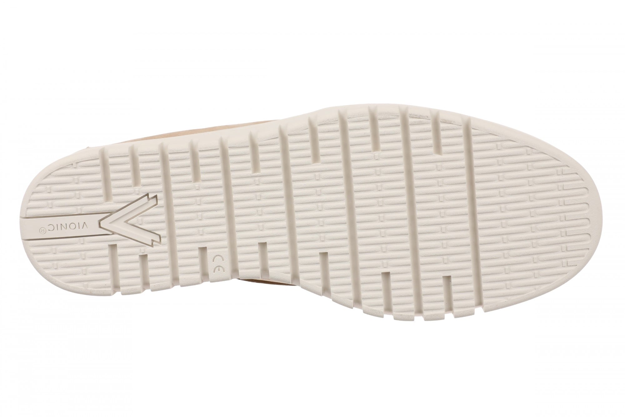 Vionic Uptown Boat Men's Slip On Loafer Comfort Shoe - Sand - Bottom