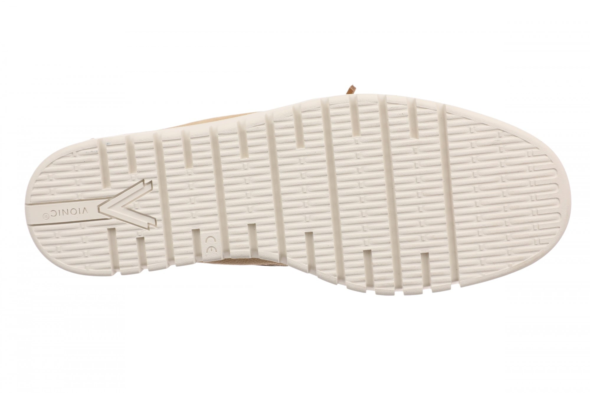 Vionic Uptown Boat Men's Orthotic Support Loafer - Dark Sand - Bottom