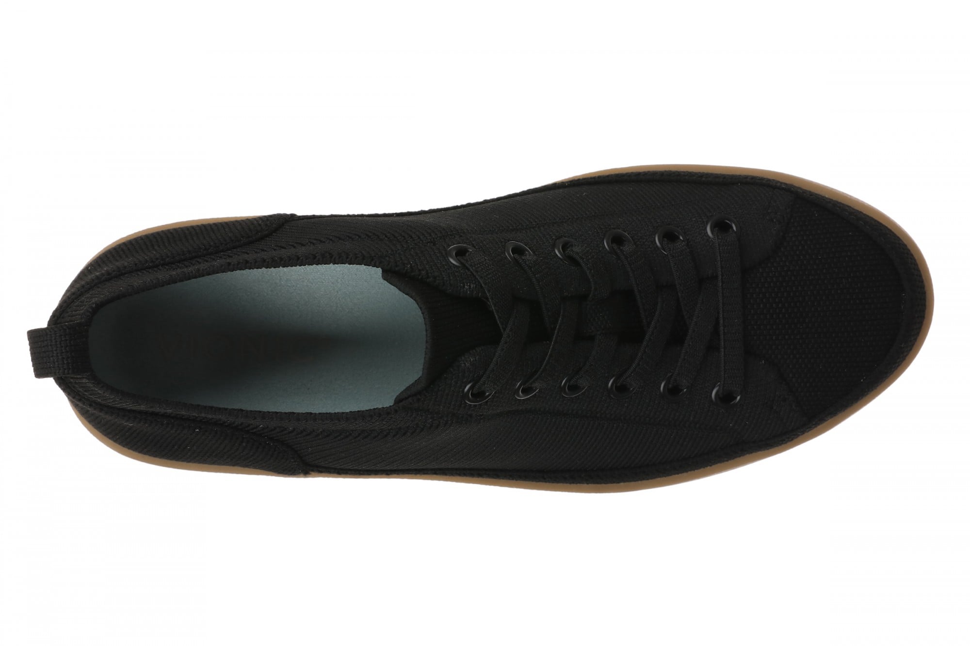 Vionic Winny Knit Women's Comfortable Orthotic Arch Support Knit Sneaker - Black - Top