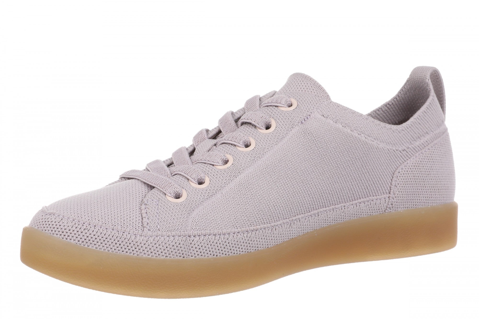 Vionic Winny Knit Women's Comfortable Orthotic Arch Support Knit Sneaker - Magnolia Dusk - Left angle