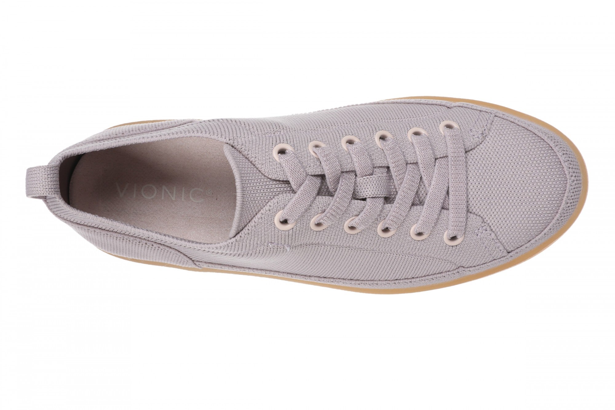 Vionic Winny Knit Women's Comfortable Orthotic Arch Support Knit Sneaker - Magnolia Dusk - Top