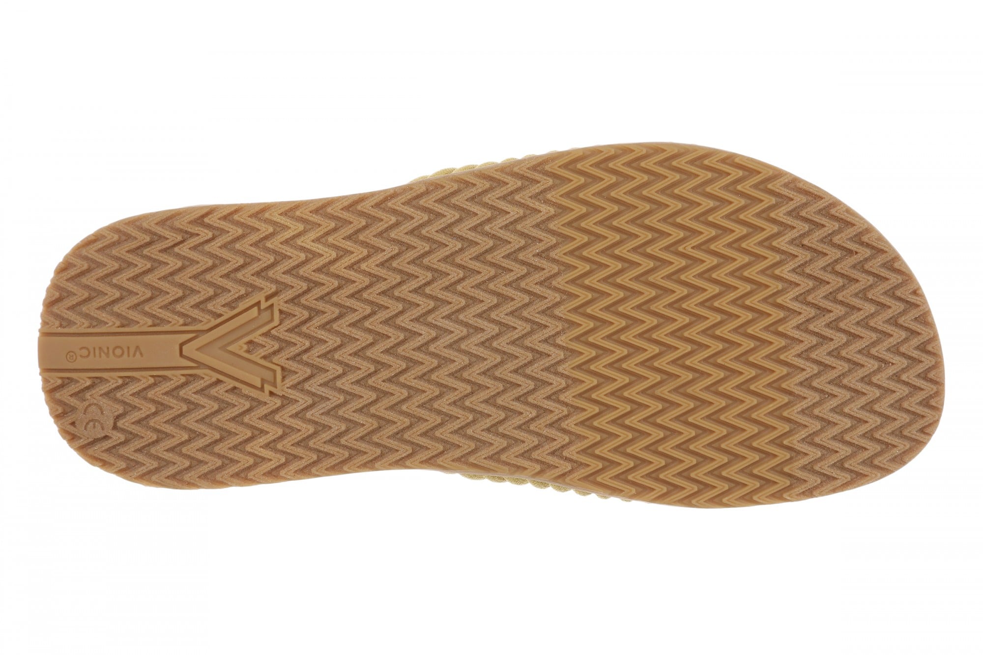 Vionic Evie Knit Women's Comfortable Supportive Slide Sandal - Dijon - Bottom