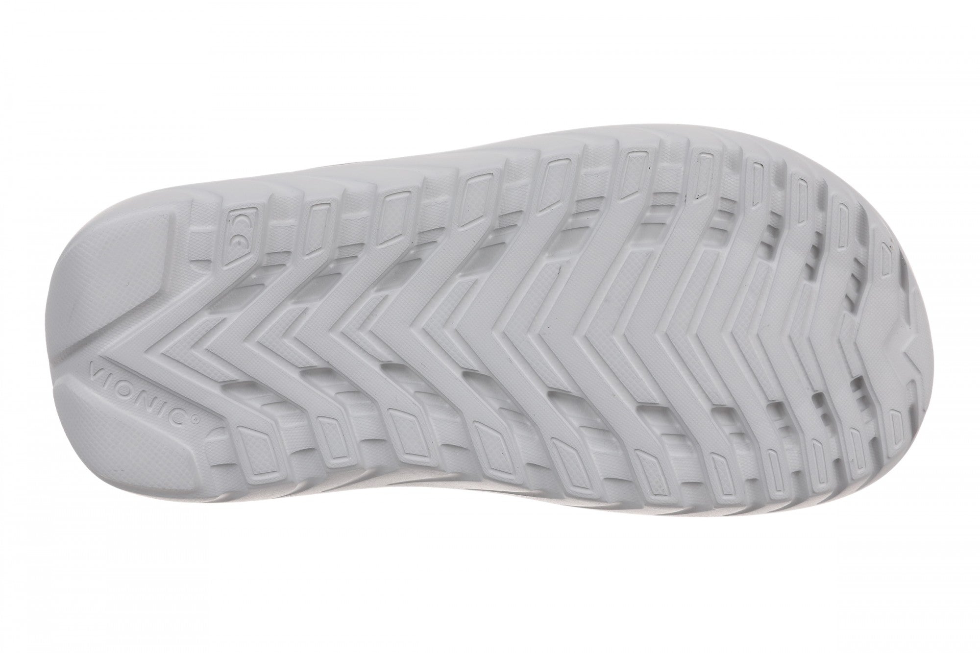 Vionic Renewal - Adjustable Recovery Slide - Women's and Men's Unisex Orthotic Arch Support Comfort Recovery Sandals - Slate Grey - Bottom