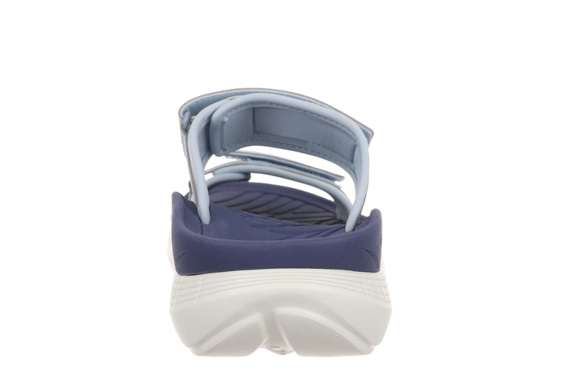Vionic Renewal - Adjustable Recovery Slide - Women's and Men's Unisex Orthotic Arch Support Comfort Recovery Sandals - Blue Mist - Back