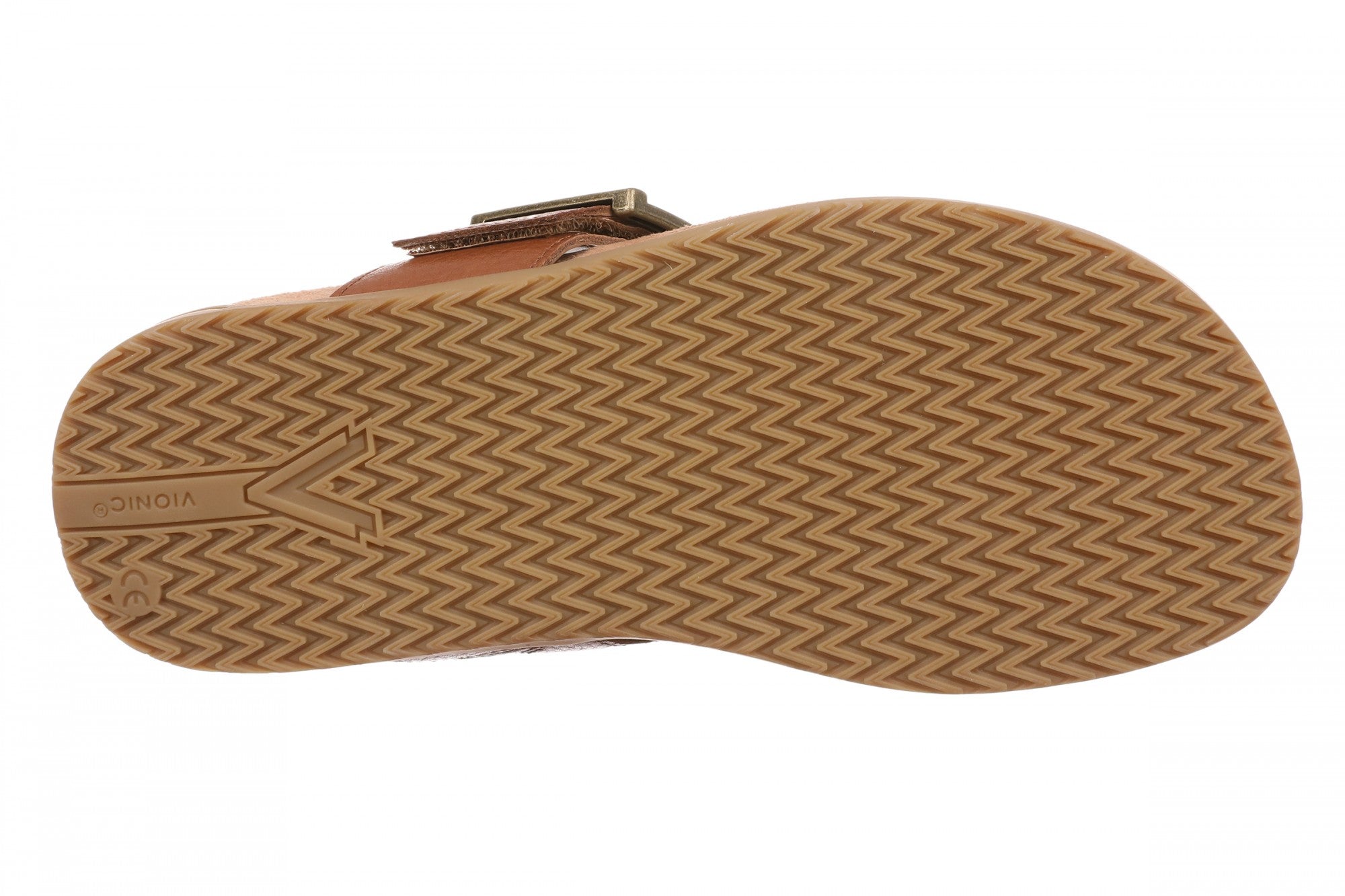 Vionic Emma Women's Thong Sandal with Arch Support - Tan - Bottom