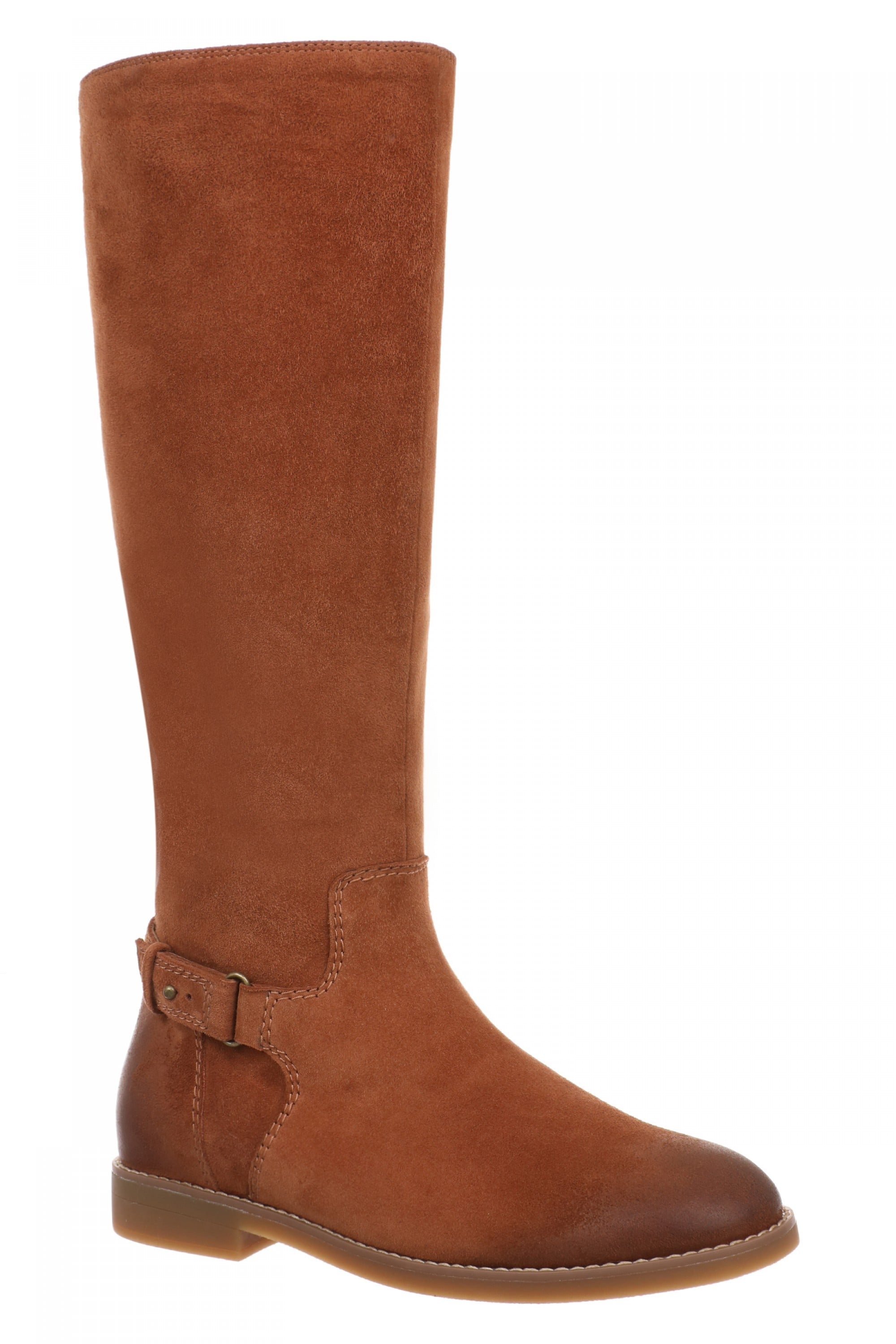 Vionic Rochelle Women's Comfortable Orthotic Tall Boot with Arch Support and Cushioning in Tan