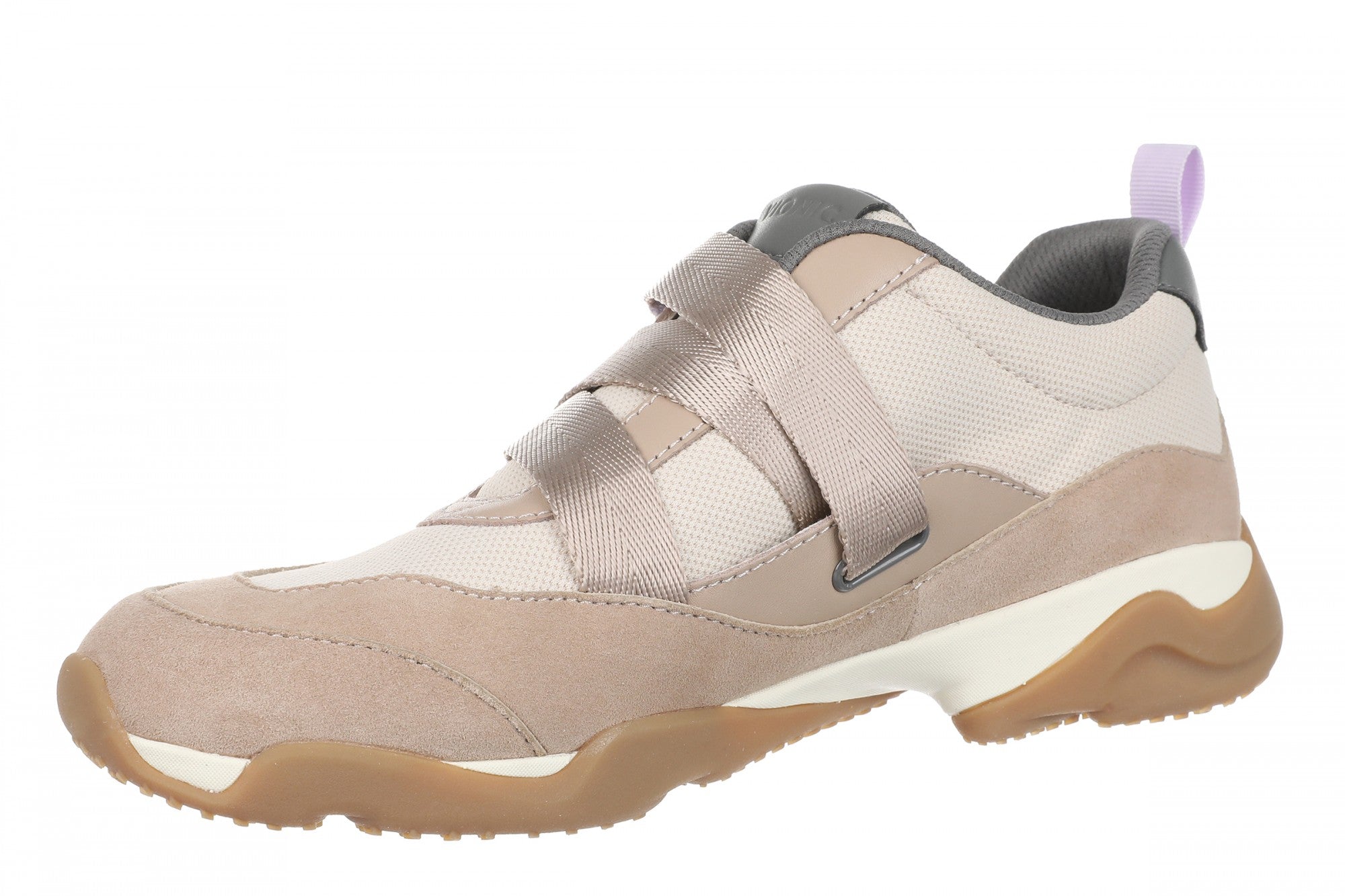 Vionic Walk Slim Gia Women's Comfortable Orthotic Arch Support Walking Sneaker - Parchment - Left angle