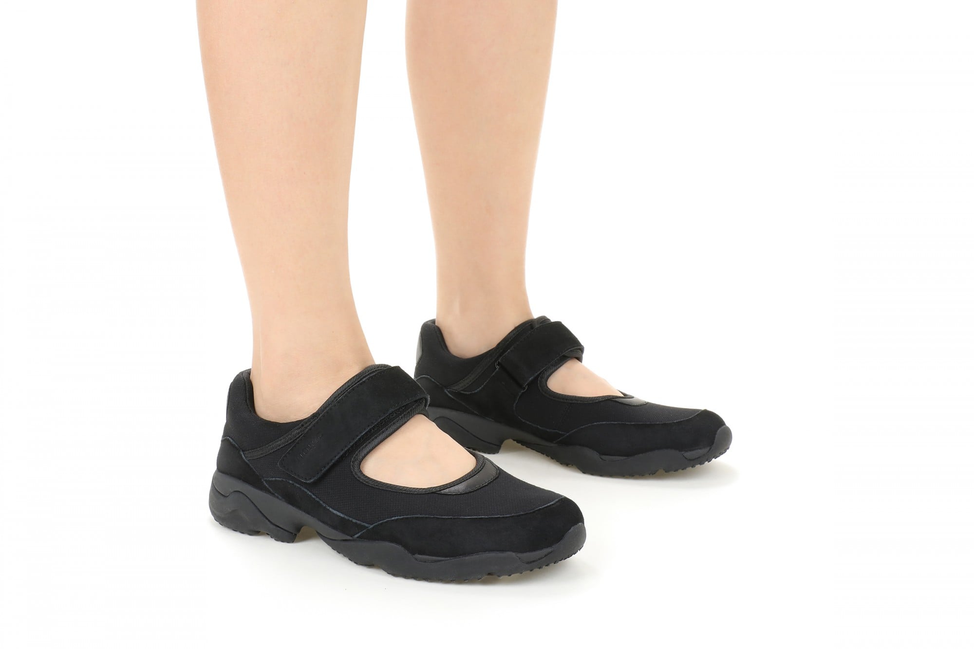 Vionic Walk Slim Giselle Women's Comfortable Orthotic Arch Support Mary Jane Walking Shoes - Black - Lifestyle