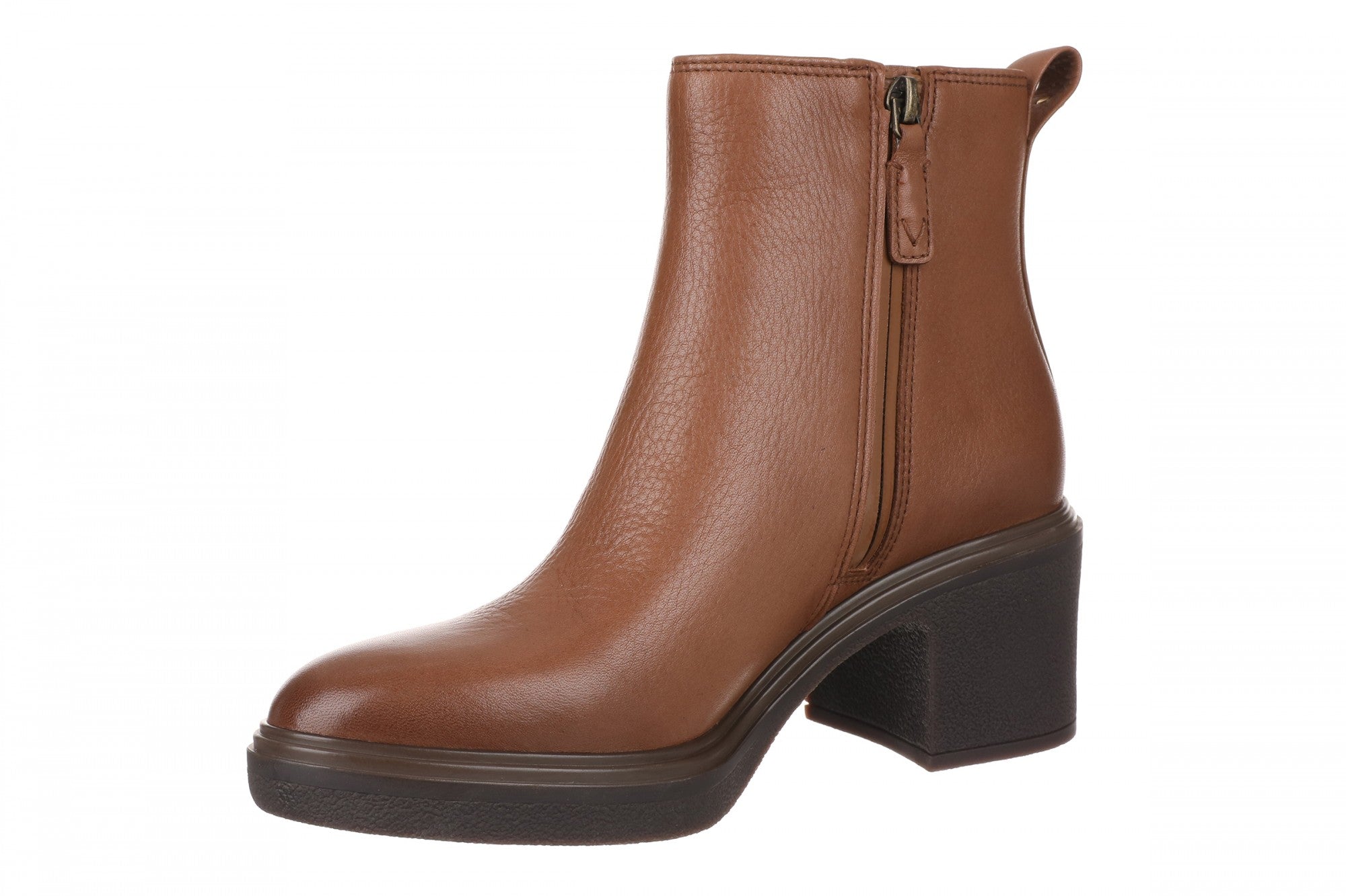 Vionic Savannah - Women's Supportive Orthotic Ankle Boot with Arch Support - Hazelnut - Left angle