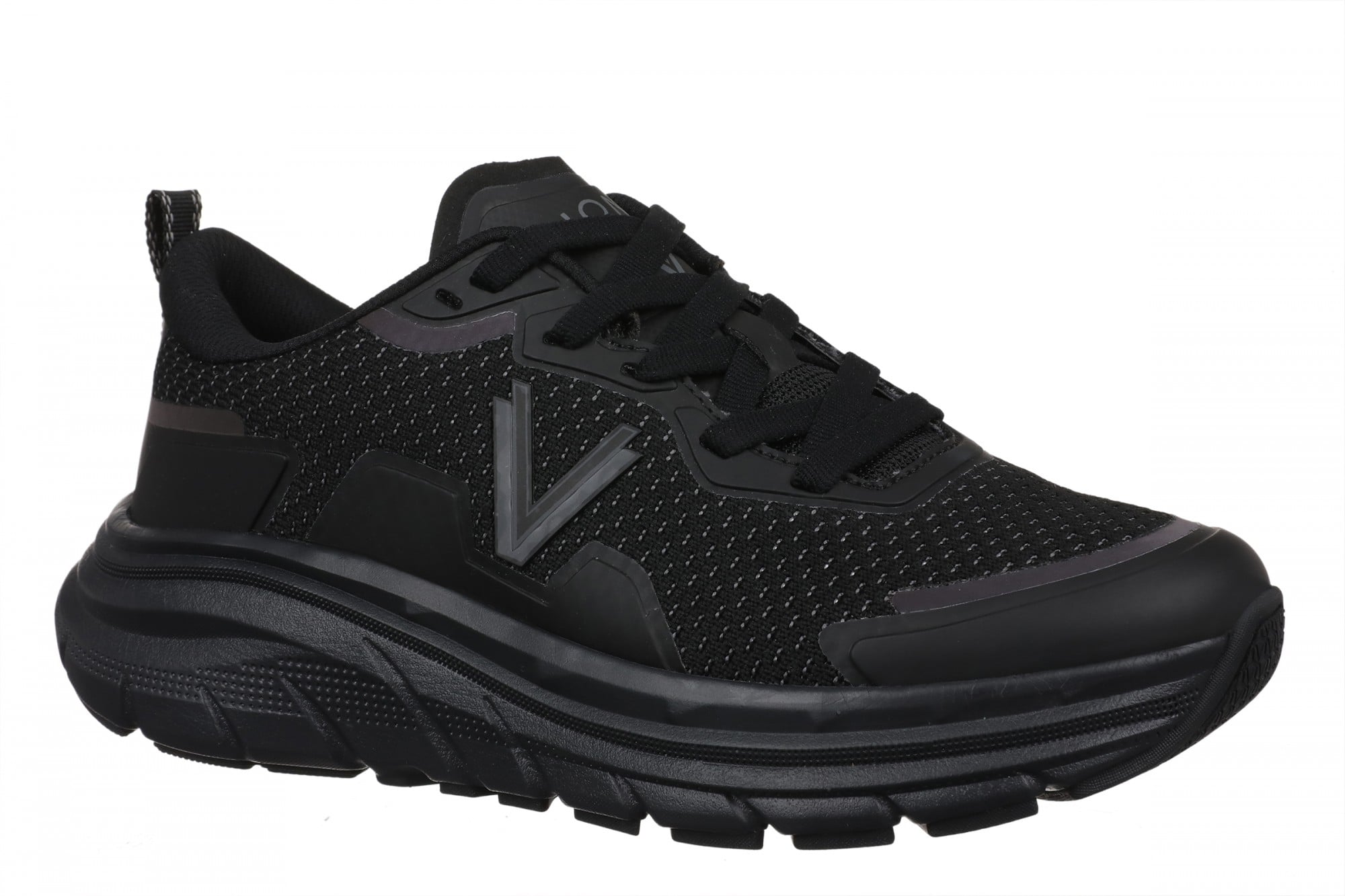 Vionic Walk Max II - Women's Orthotic Walking Shoe - Black - Angle main