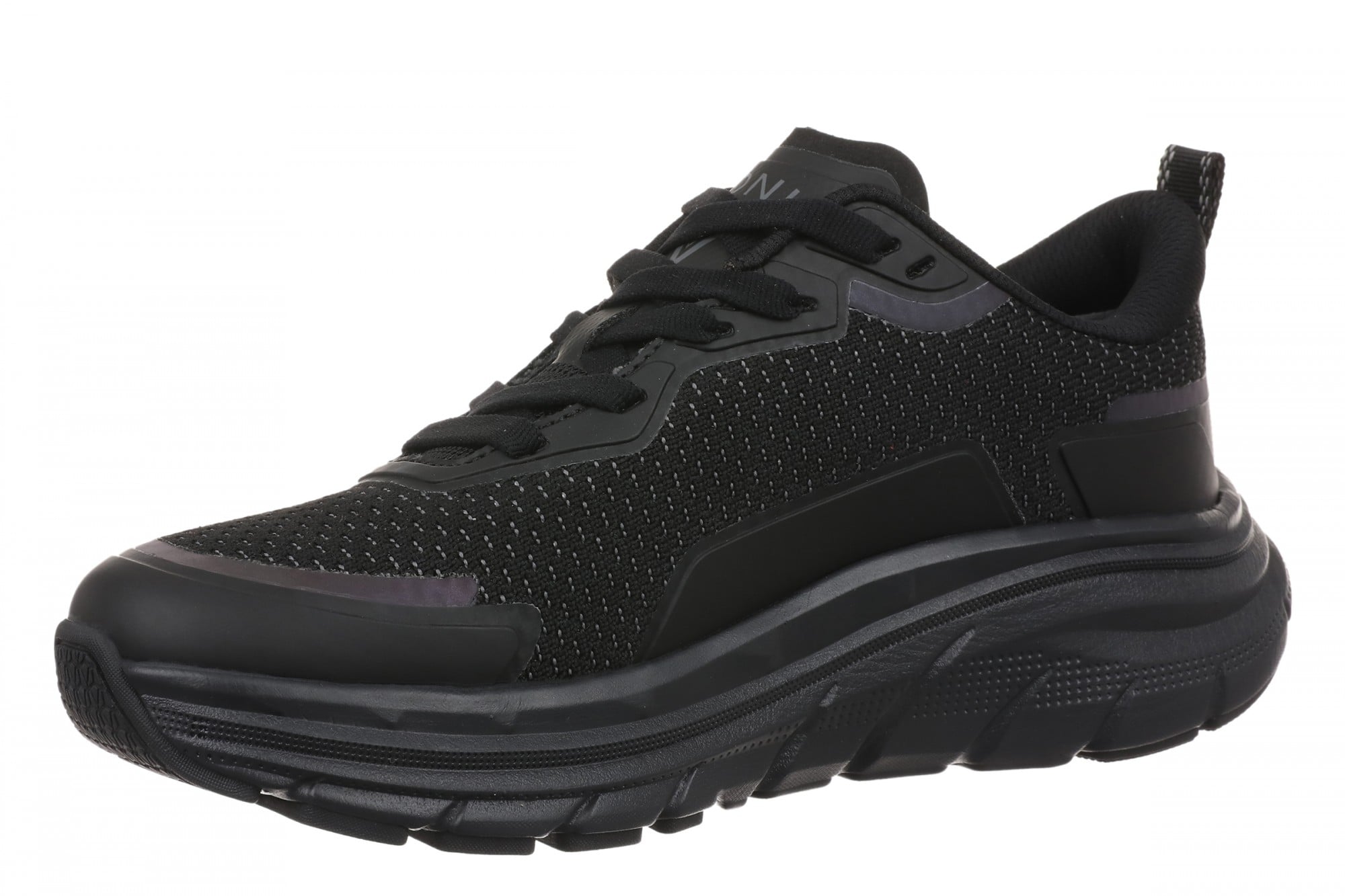 Vionic Walk Max II - Women's Orthotic Walking Shoe - Black - Left angle