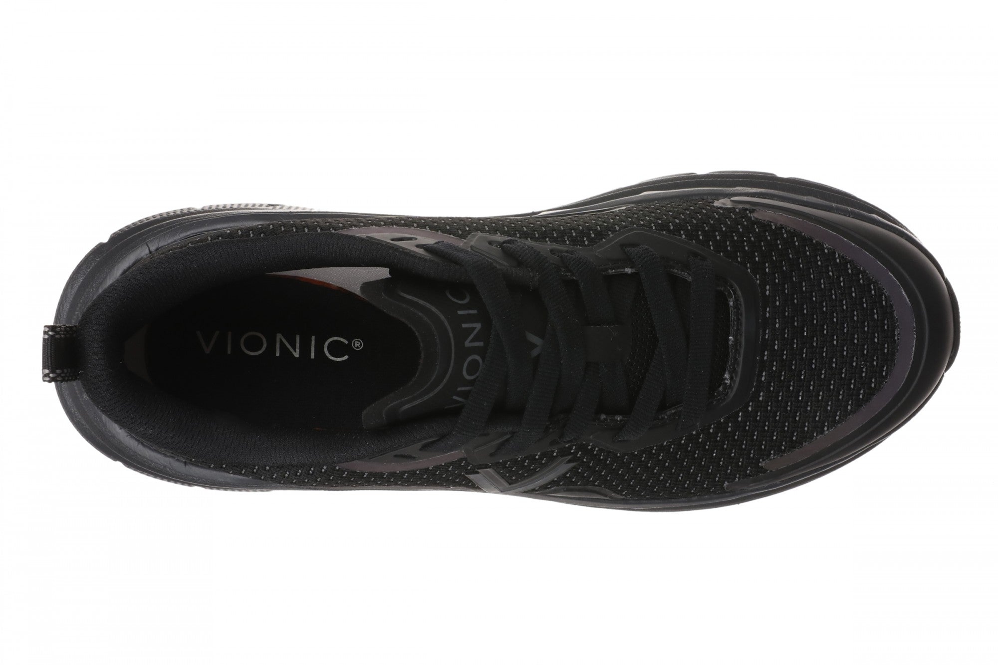 Vionic Walk Max II - Women's Orthotic Walking Shoe - Black - Top