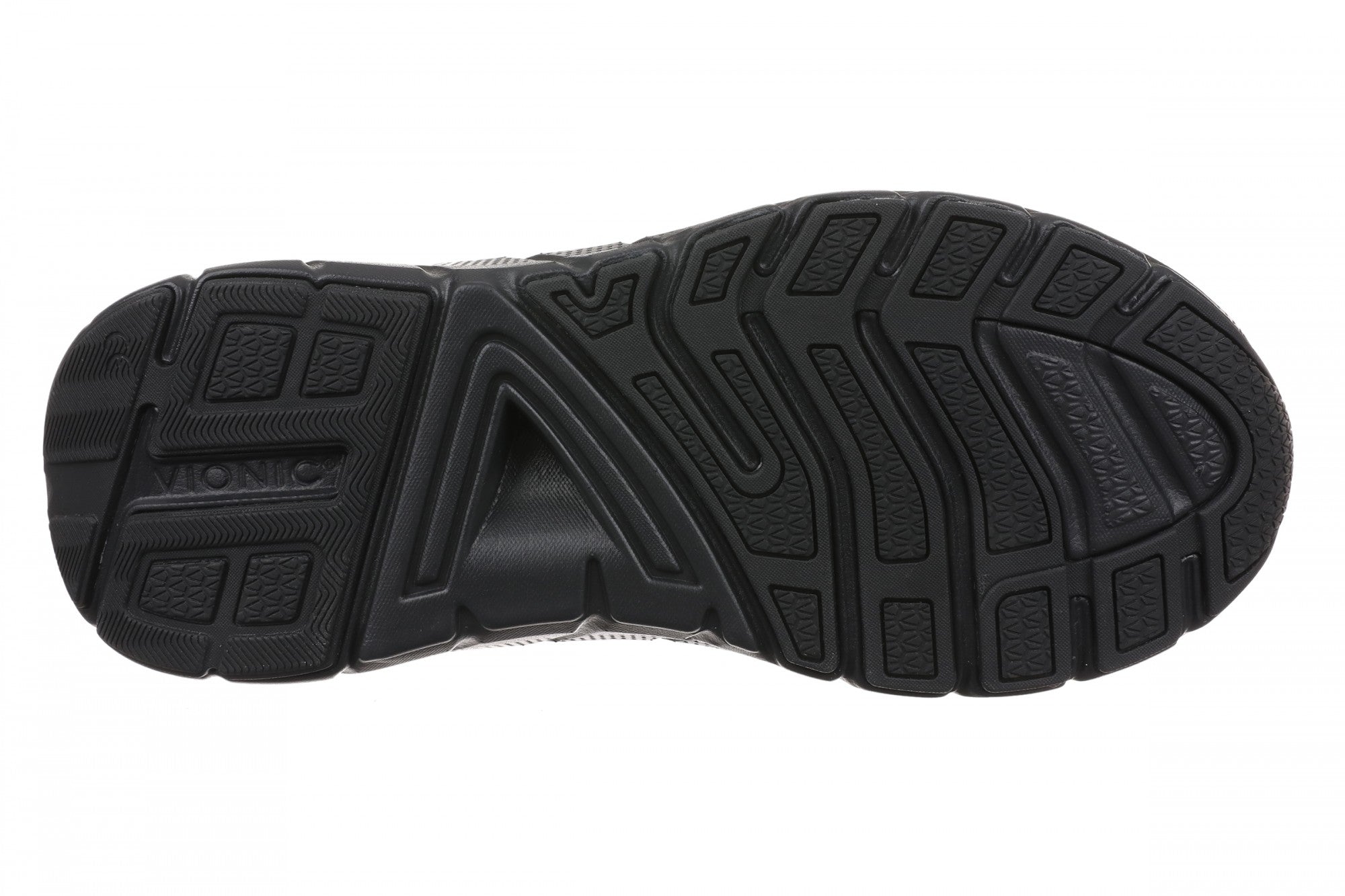 Vionic Walk Max II - Women's Orthotic Walking Shoe - Black - Bottom