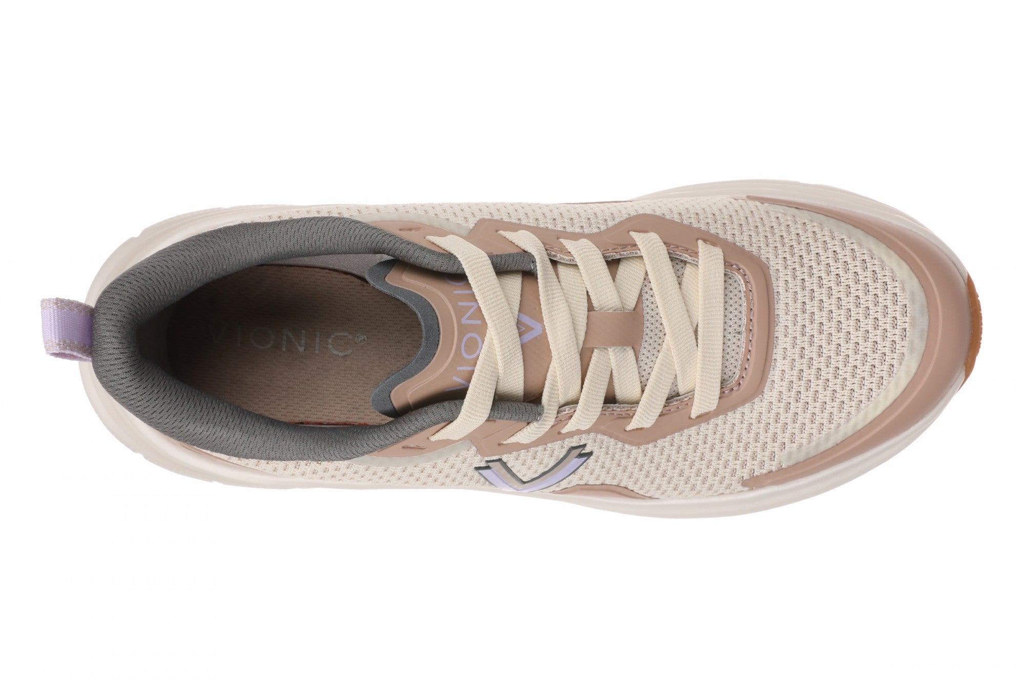 Vionic Walk Max II - Women's Orthotic Walking Shoe - Parchment - Top