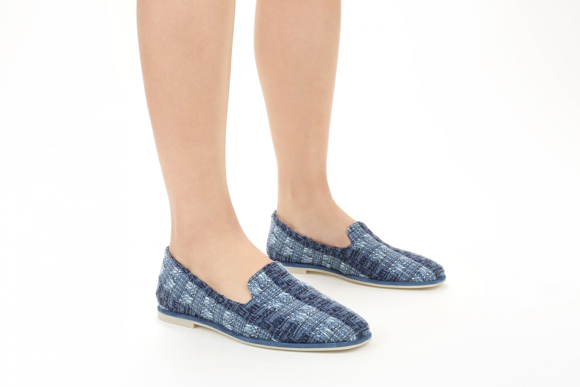 Vionic Willa 2.0 Women's Comfortable Orthotic Slip-On Loafers with Arch Support - Dark Denim - Lifestyle