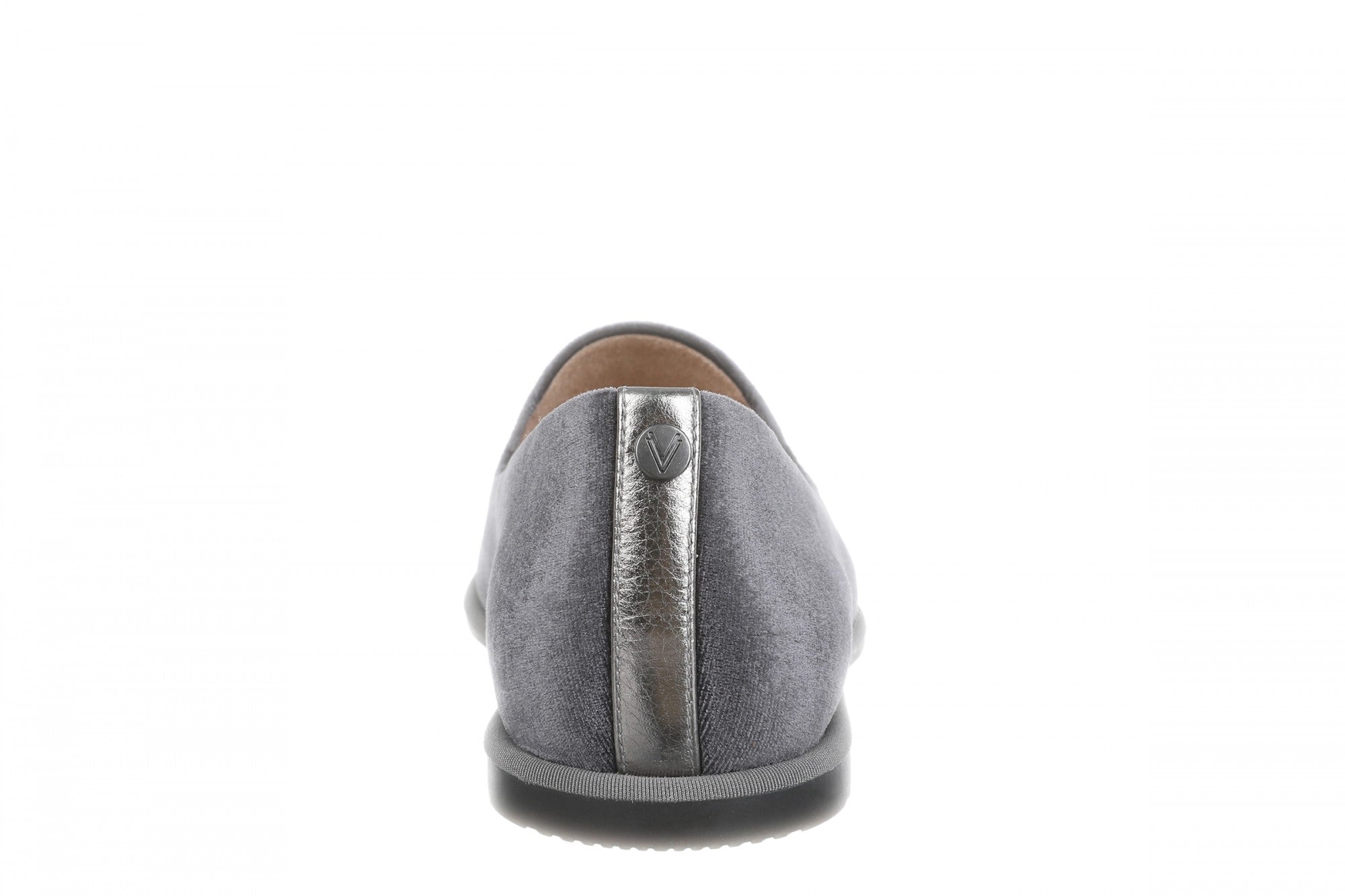 Vionic Willa 2.0 Women's Comfortable Orthotic Slip-On Loafers with Arch Support - Slate Grey - Back
