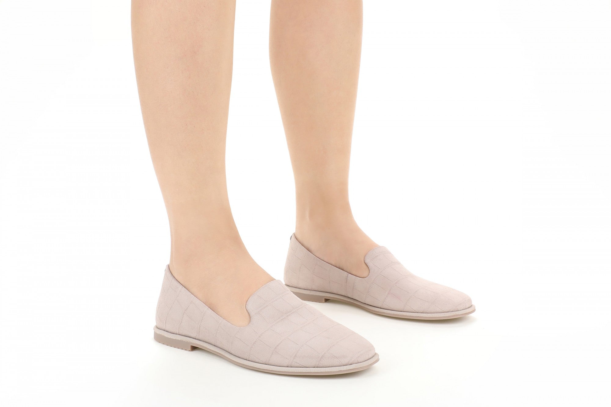Vionic Willa 2.0 Women's Comfortable Orthotic Slip-On Loafers with Arch Support - Cobblestone - Lifestyle