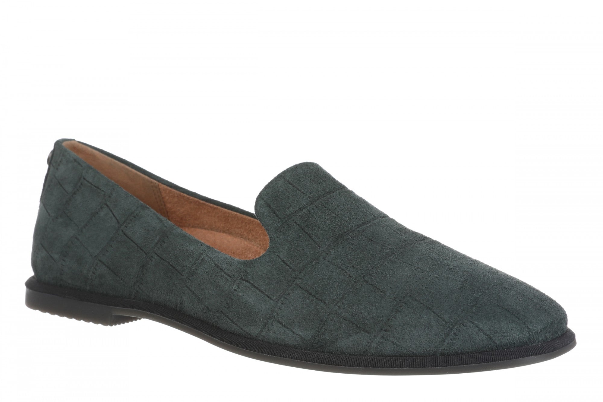 Vionic Willa 2.0 Women's Comfortable Orthotic Slip-On Loafers with Arch Support - Scarab - Angle main