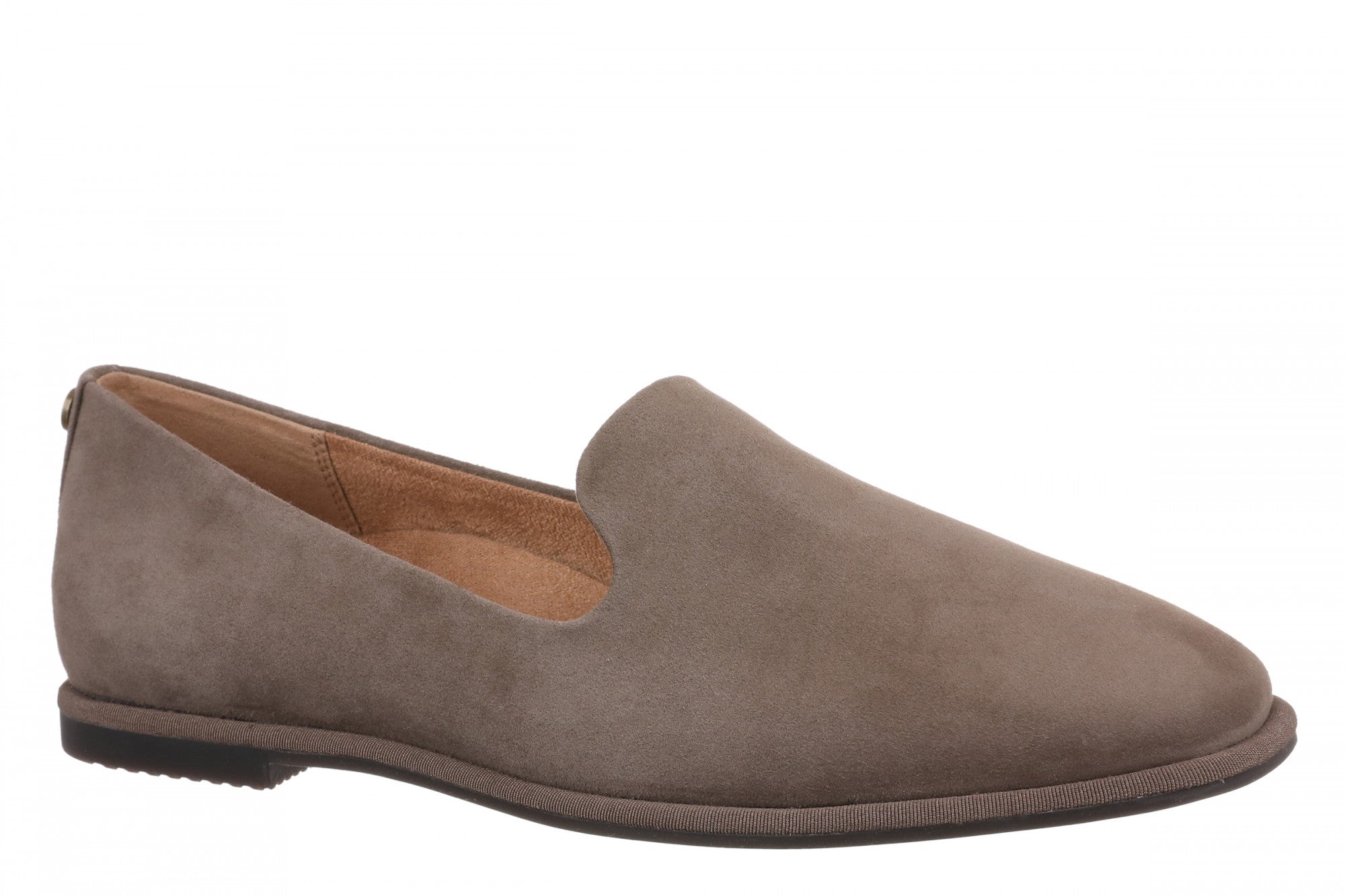 Vionic Willa 2.0 Women's Comfortable Orthotic Slip-On Loafers with Arch Support - Driftwood - Angle main