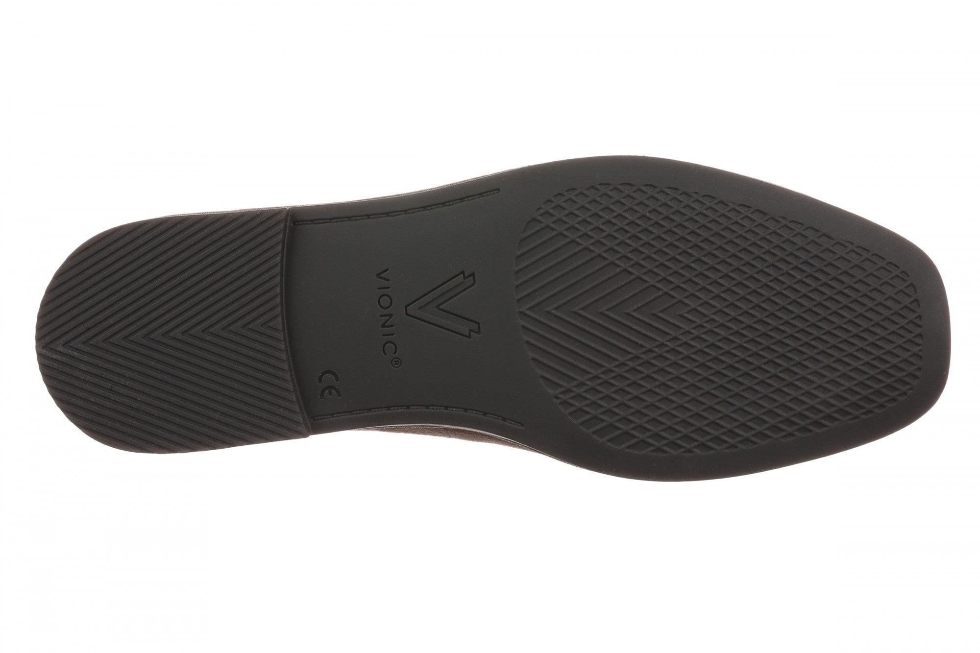 Vionic Willa 2.0 Women's Comfortable Orthotic Slip-On Loafers with Arch Support - Driftwood - Bottom