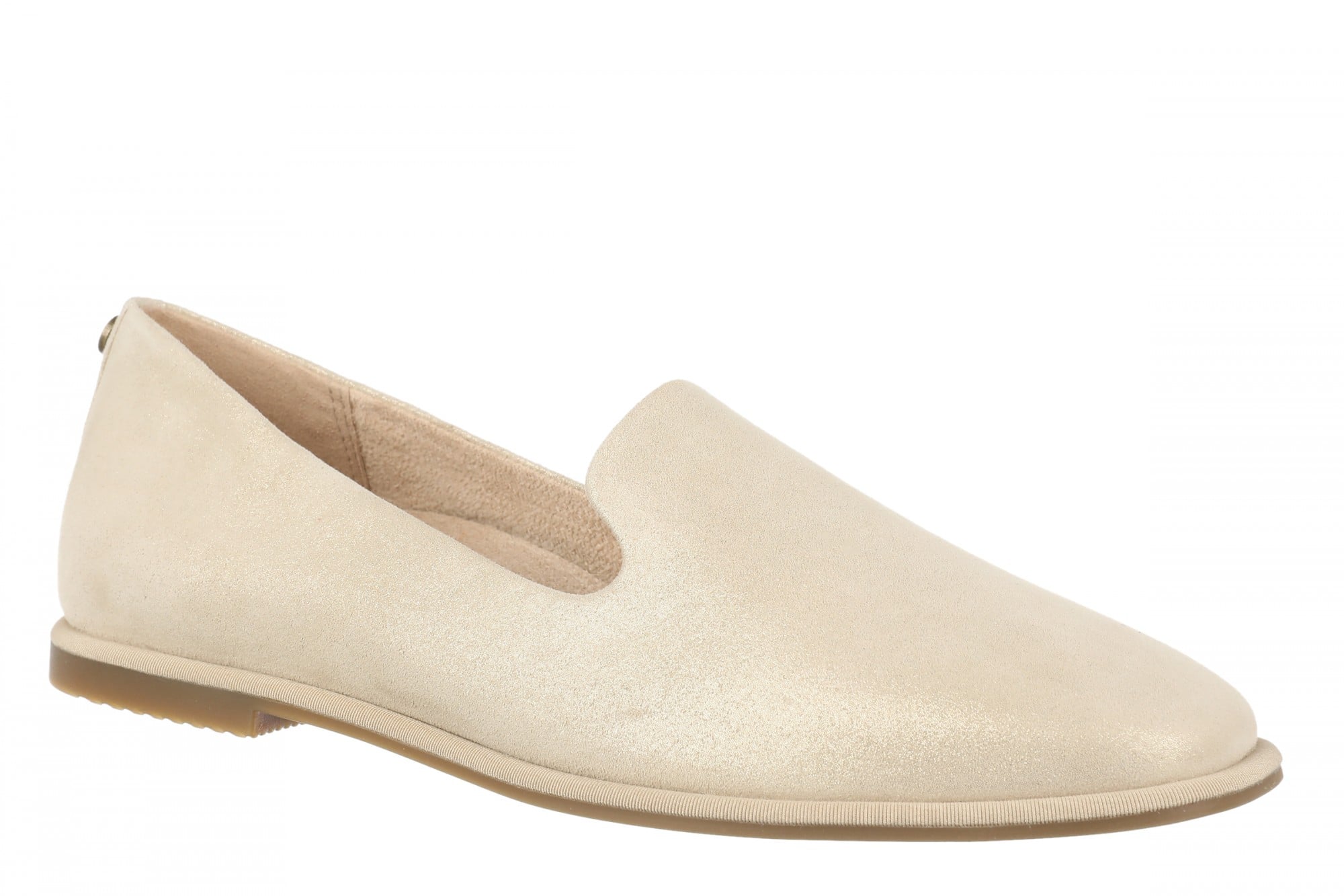Vionic Willa 2.0 Women's Comfortable Orthotic Slip-On Loafers with Arch Support in Gold