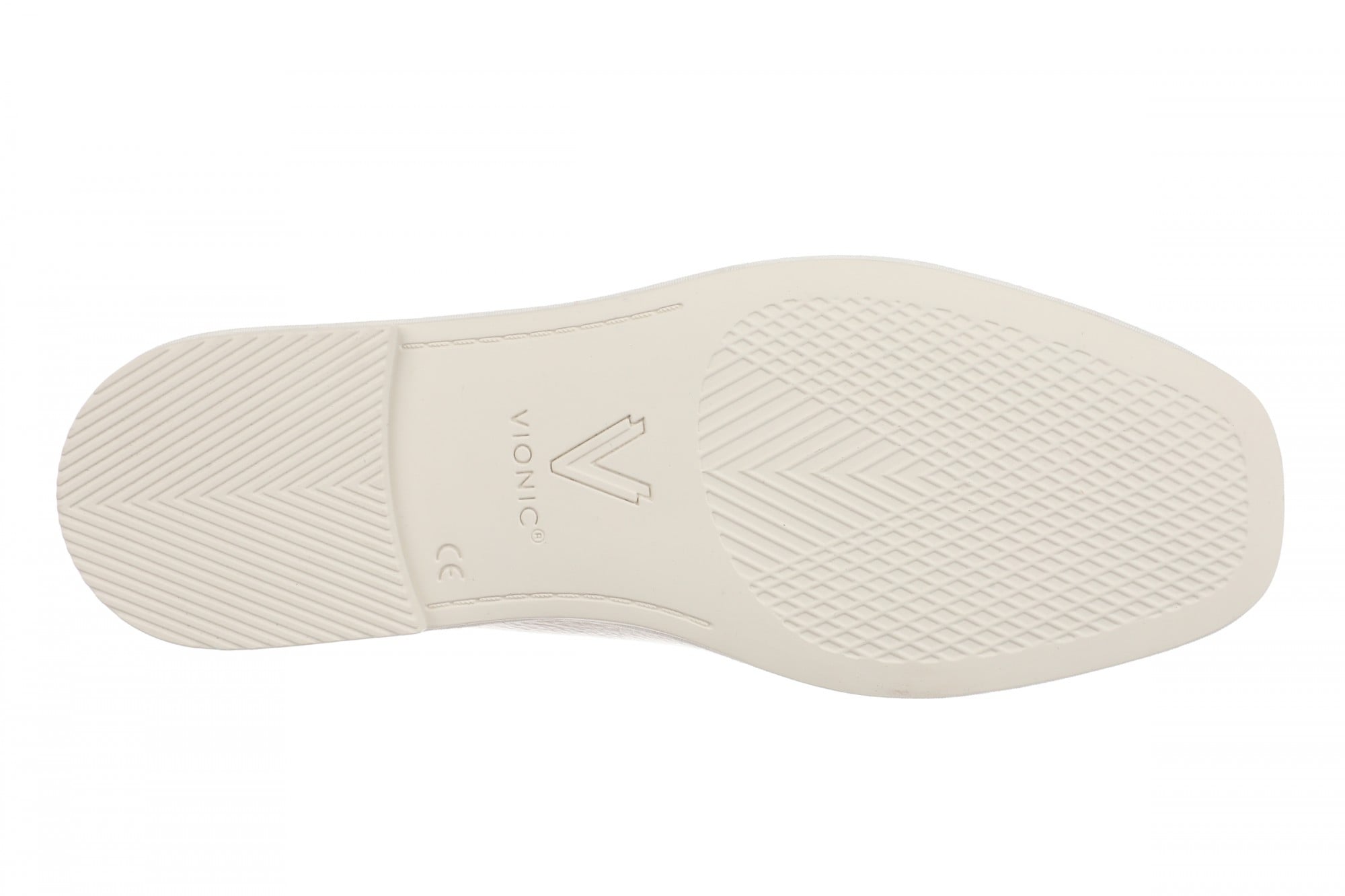 Vionic Willa 2.0 Women's Comfortable Orthotic Slip-On Loafers with Arch Support - Ivory - Bottom