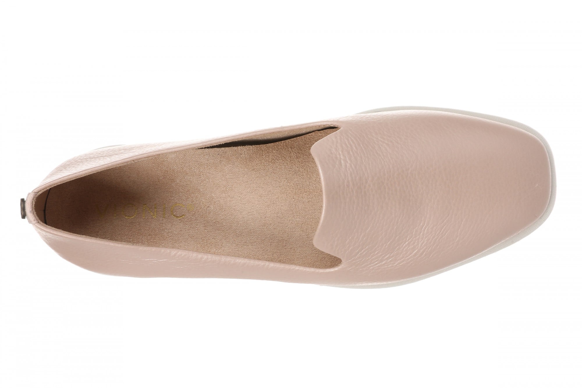 Vionic Willa 2.0 Women's Comfortable Orthotic Slip-On Loafers with Arch Support - Cameo Rose - Top