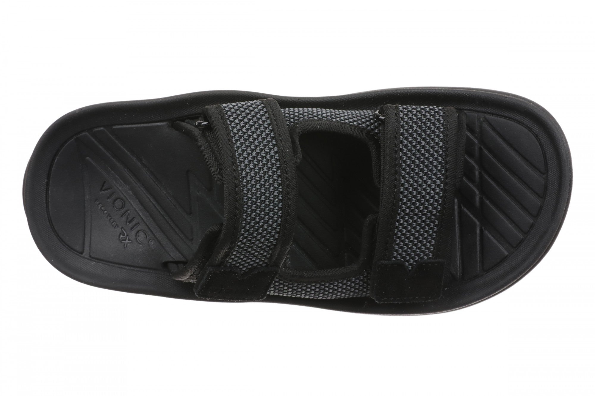 Vionic Hope Rx Women's Supportive Orthotic Slide Sandal with Arch Support - Black - Top
