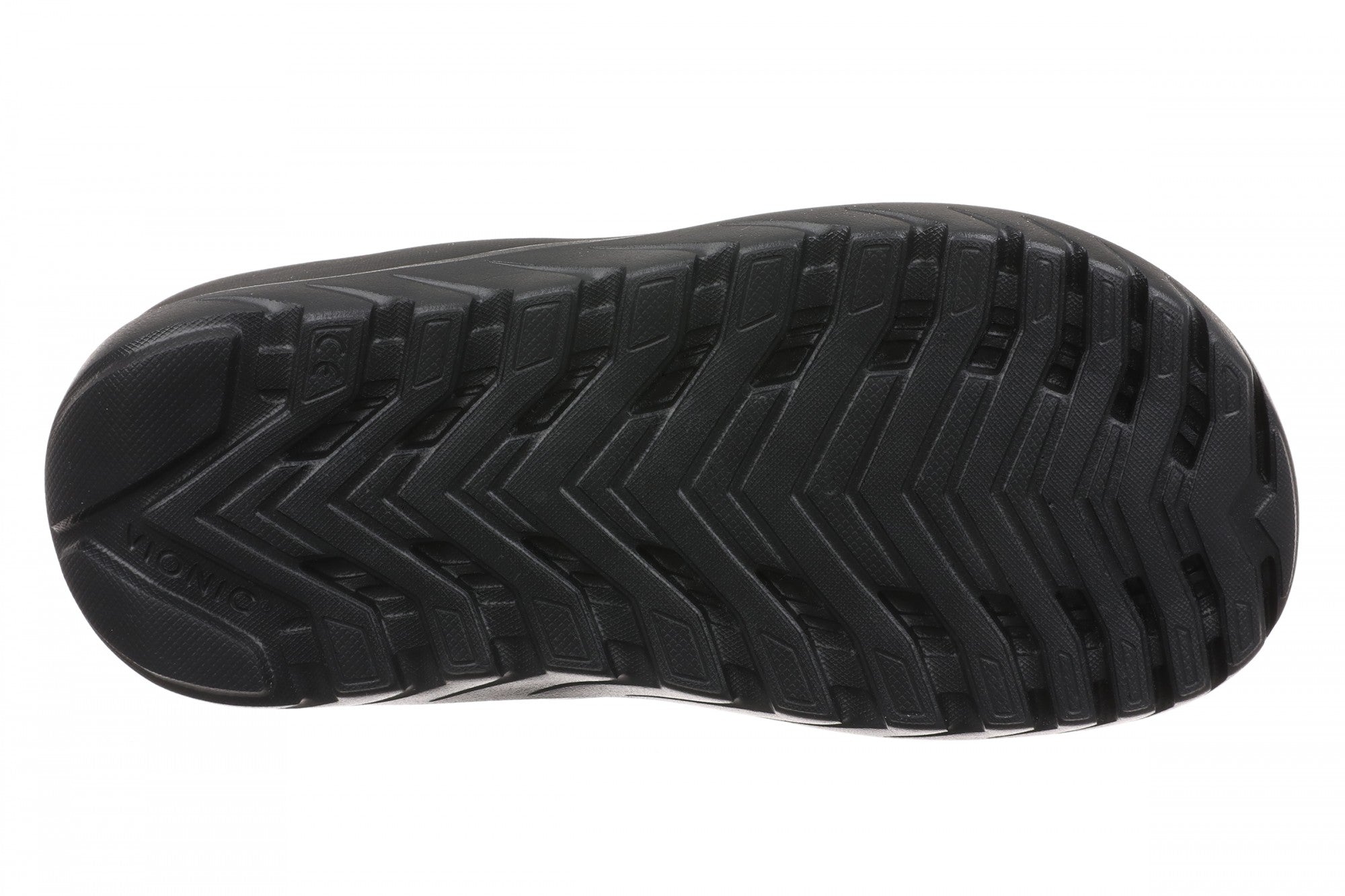 Vionic Hope Rx Women's Supportive Orthotic Slide Sandal with Arch Support - Black - Bottom
