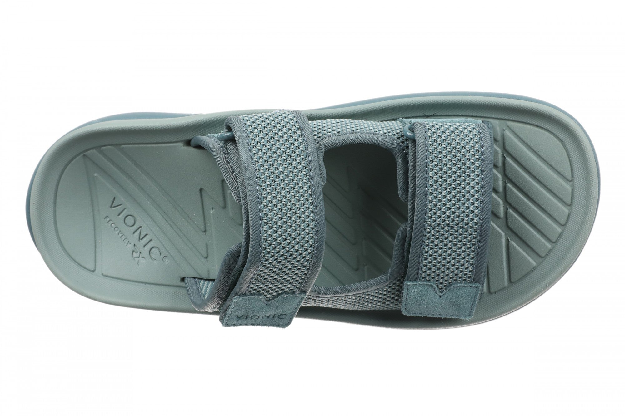 Vionic Hope Rx Women's Supportive Orthotic Slide Sandal with Arch Support - Bodega Blue - Top